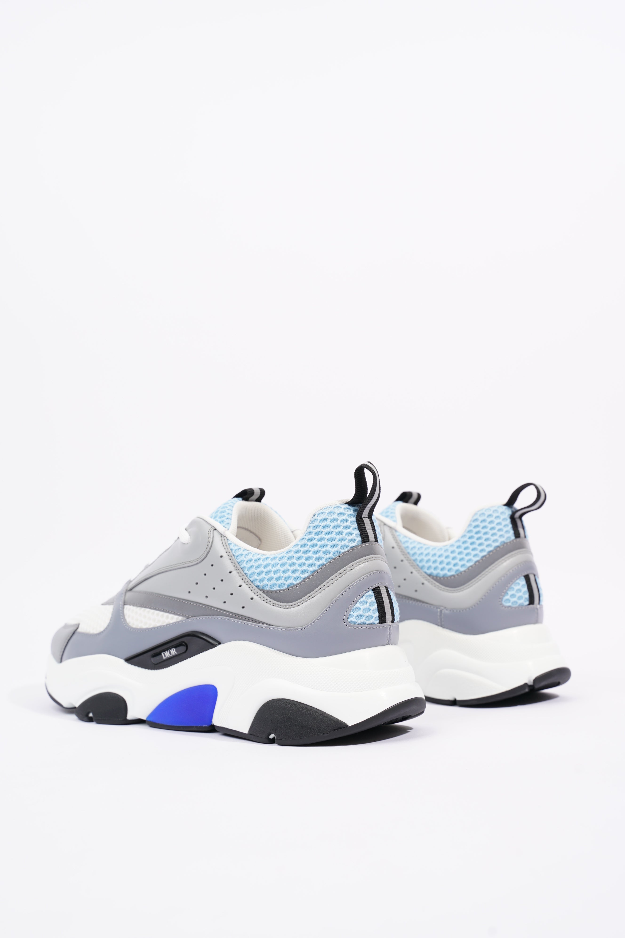 Christian Dior Mens B22 Grey / White / Baby Blue EU 43.5 / UK 9.5