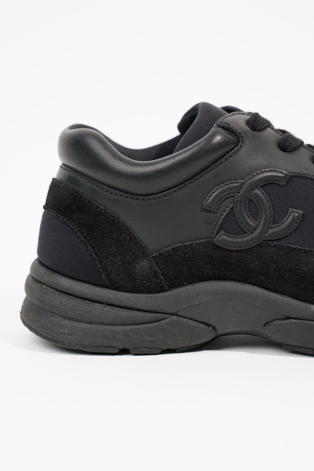 Chanel Womens CC Logo Black EU 36 / UK 3