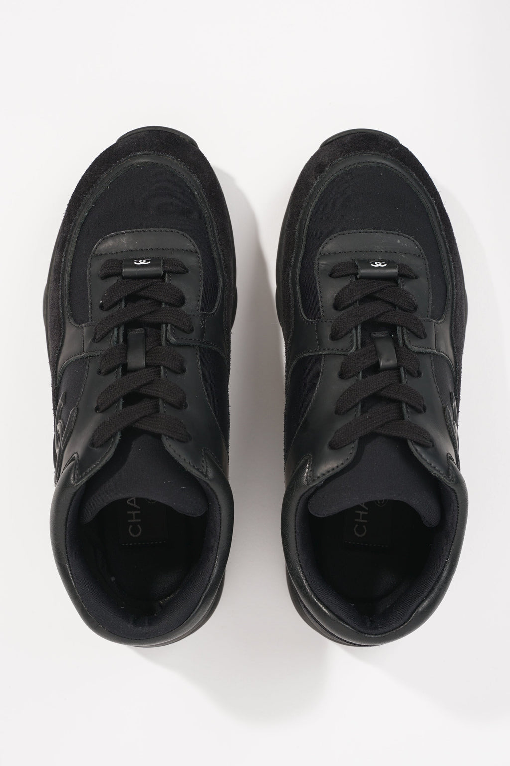 Chanel Womens CC Logo Black EU 36 / UK 3