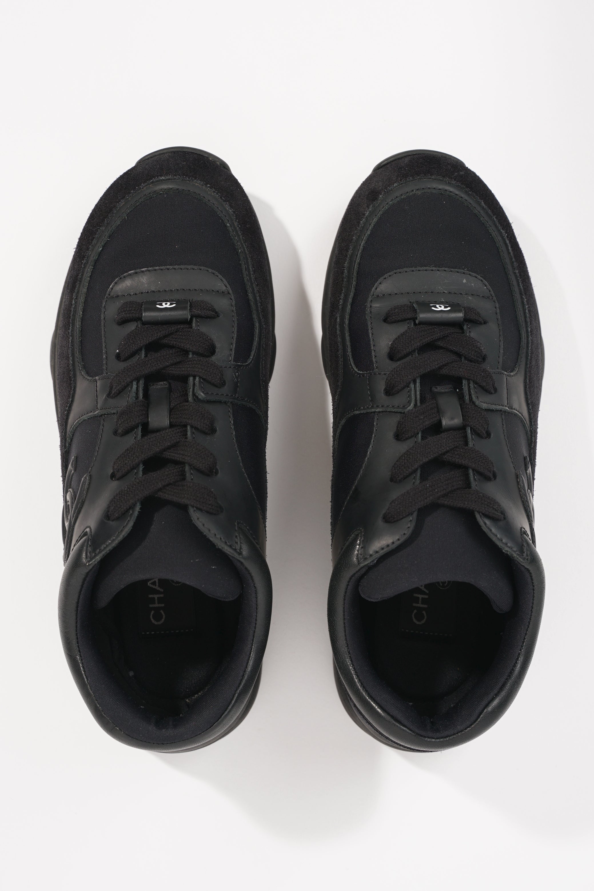 Chanel Womens CC Logo Black EU 36 / UK 3