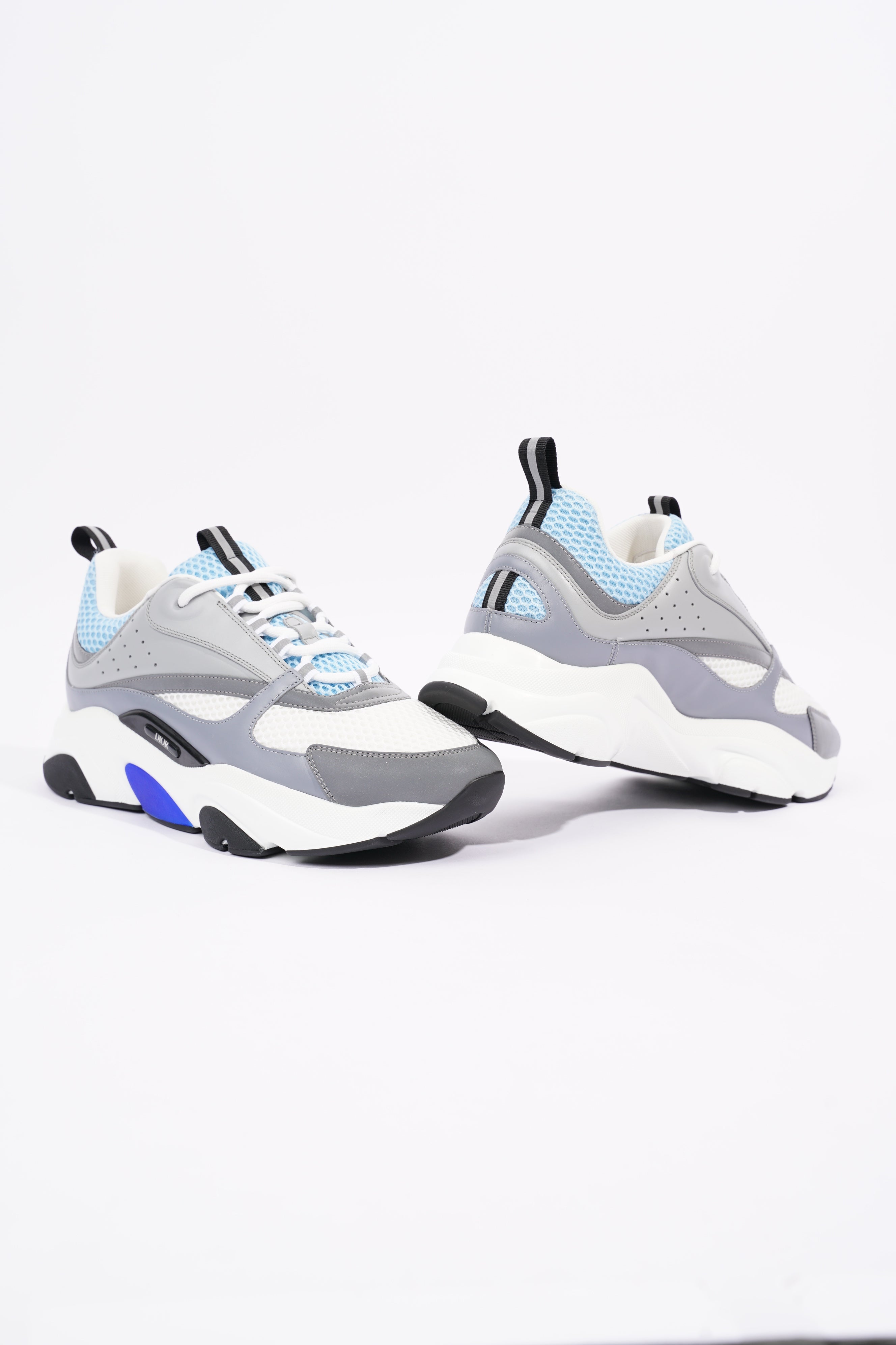 Christian Dior Mens B22 Grey / White / Baby Blue EU 43.5 / UK 9.5