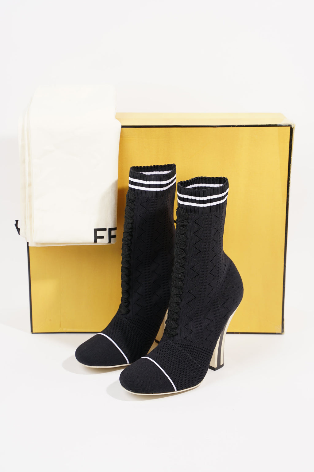 Fendi Womens Sock Ankle Boot EU 39 / UK 6