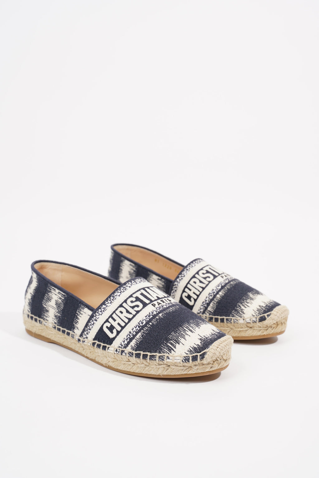 Christian Dior Womens Granville Espadrille Deep Blue EU 36 / UK 3