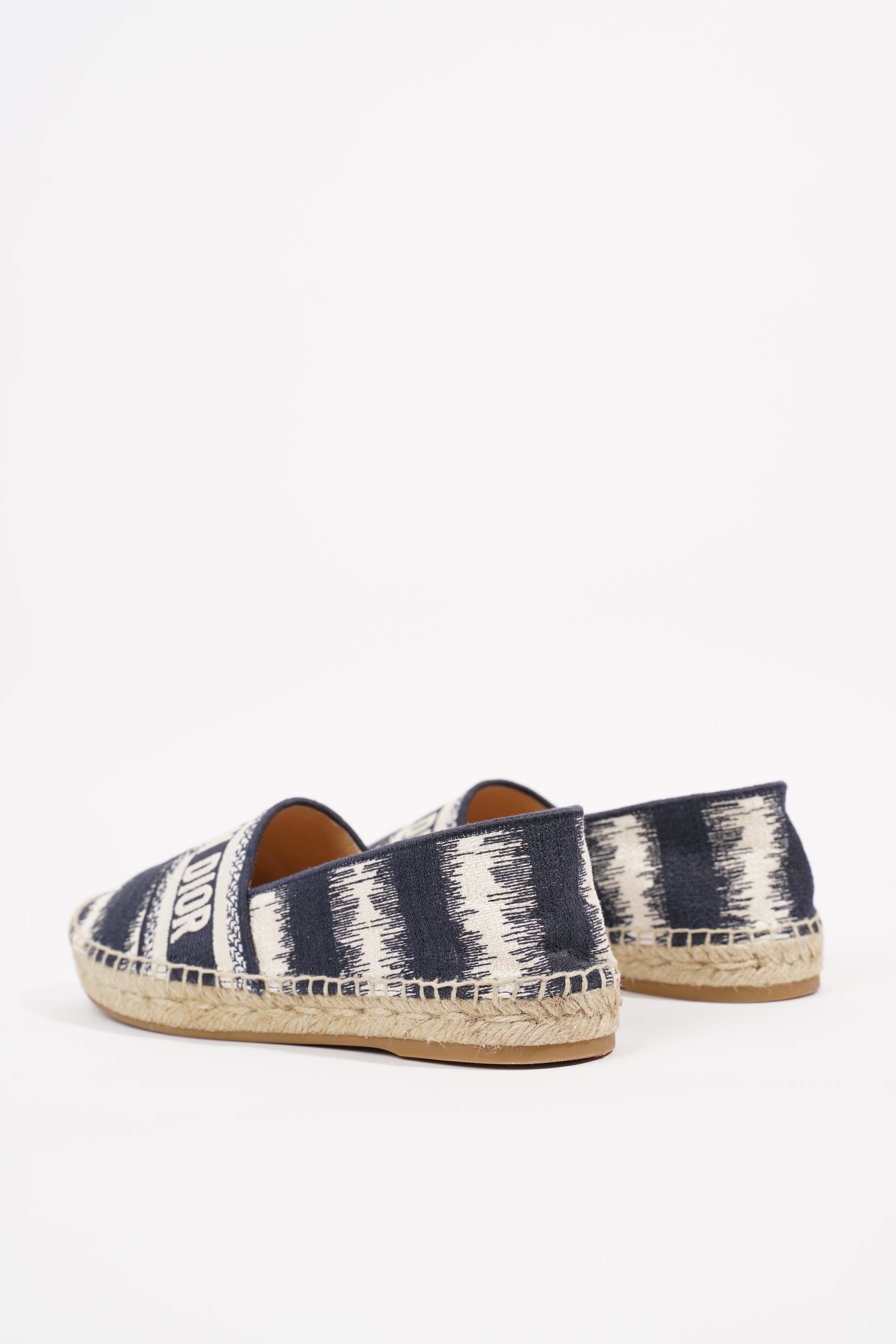 Christian Dior Womens Granville Espadrille Deep Blue EU 36 / UK 3