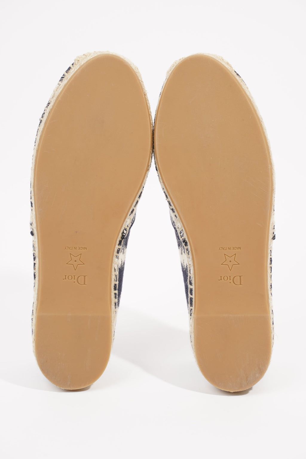 Christian Dior Womens Granville Espadrille Deep Blue EU 36 / UK 3