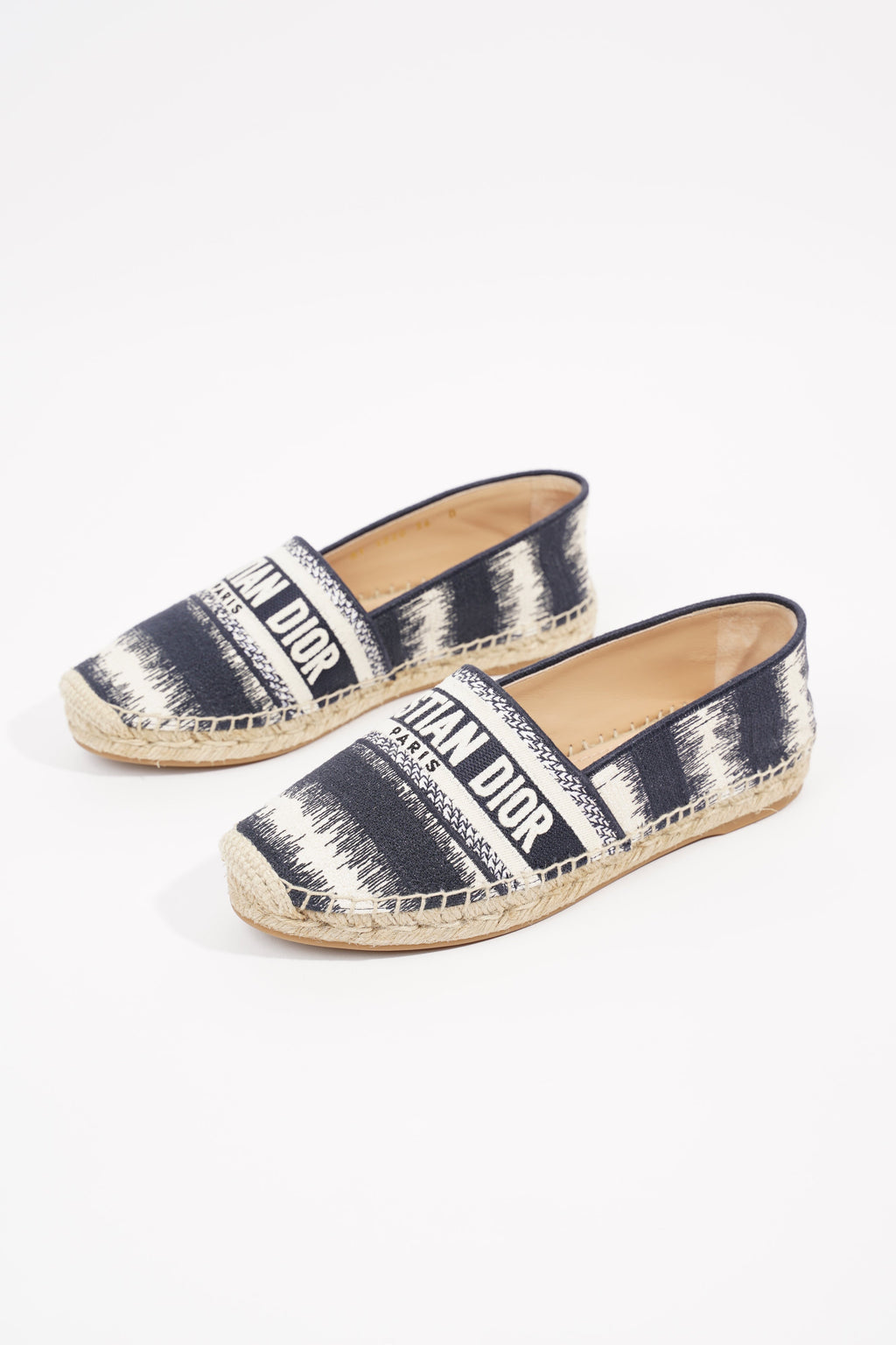 Christian Dior Womens Granville Espadrille Deep Blue EU 36 / UK 3