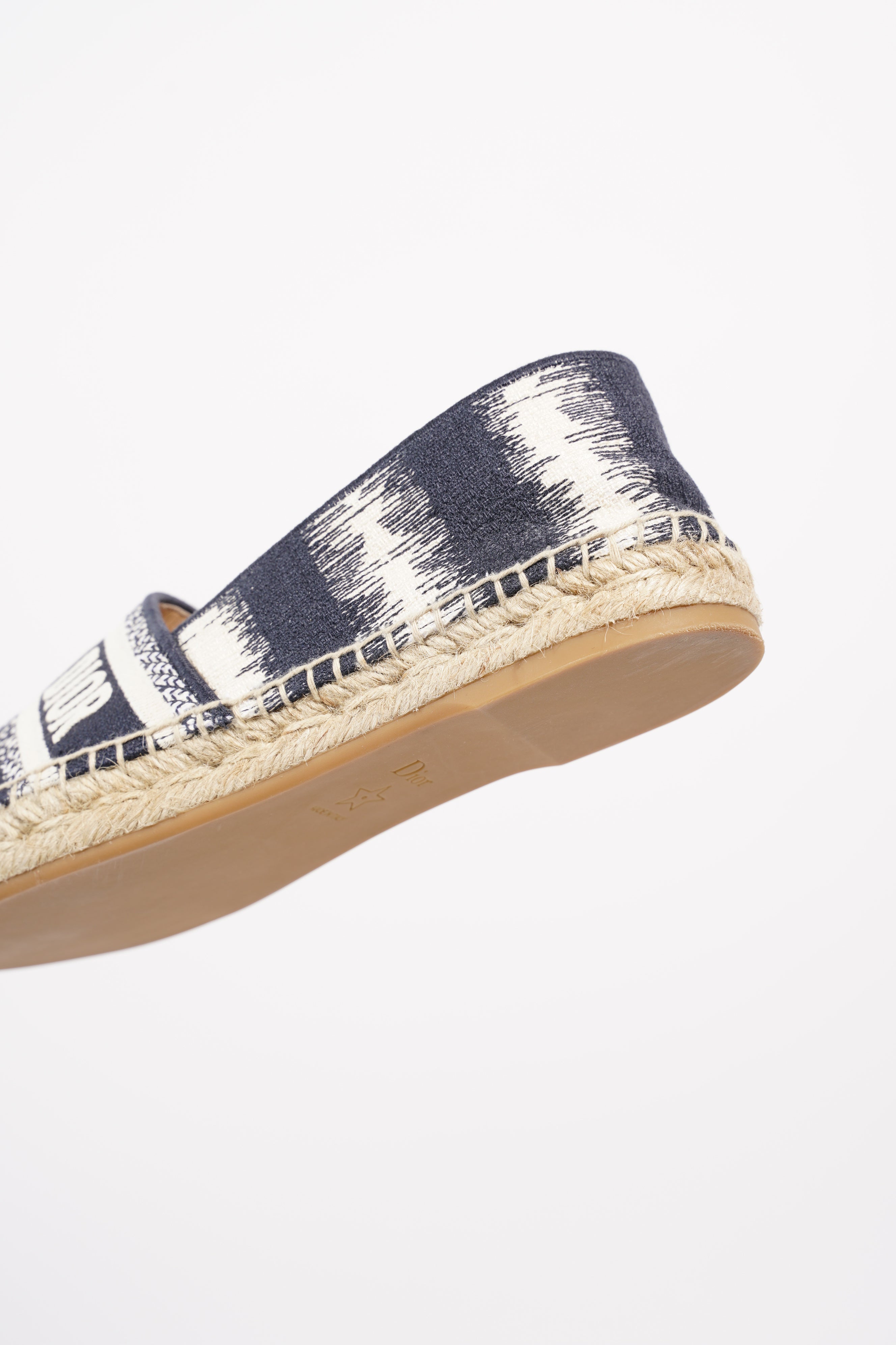 Christian Dior Womens Granville Espadrille Deep Blue EU 36 / UK 3