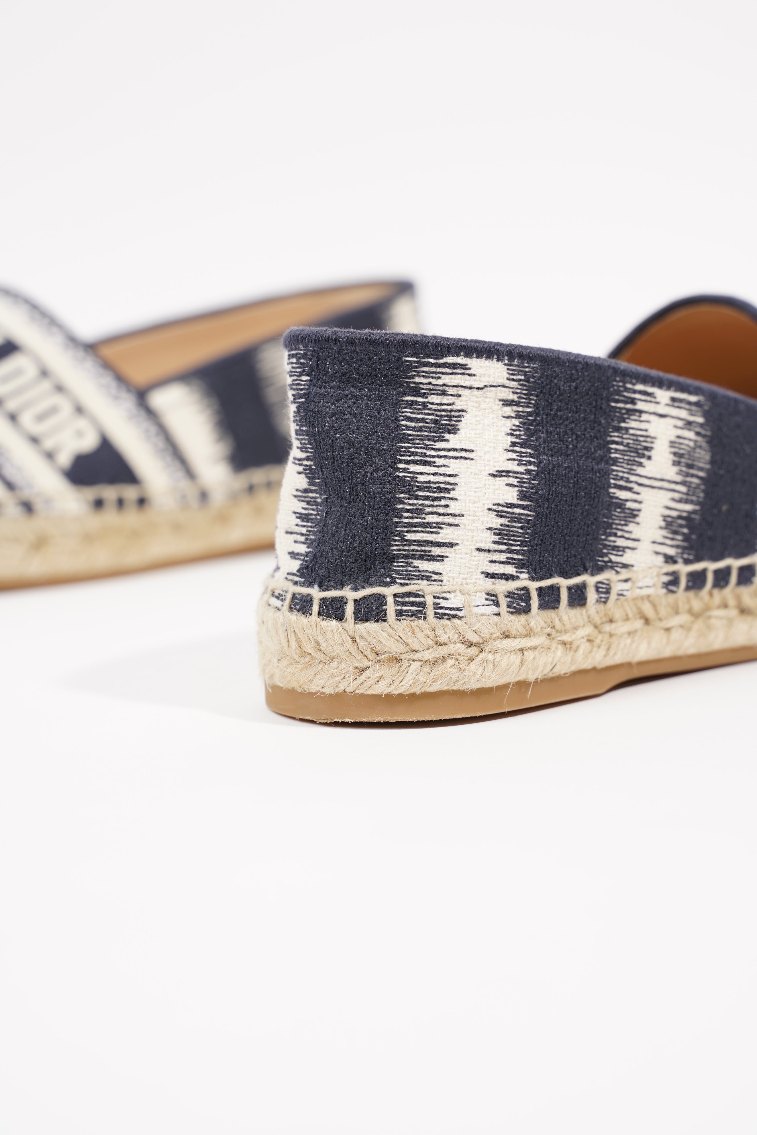 Christian Dior Womens Granville Espadrille Deep Blue EU 36 / UK 3