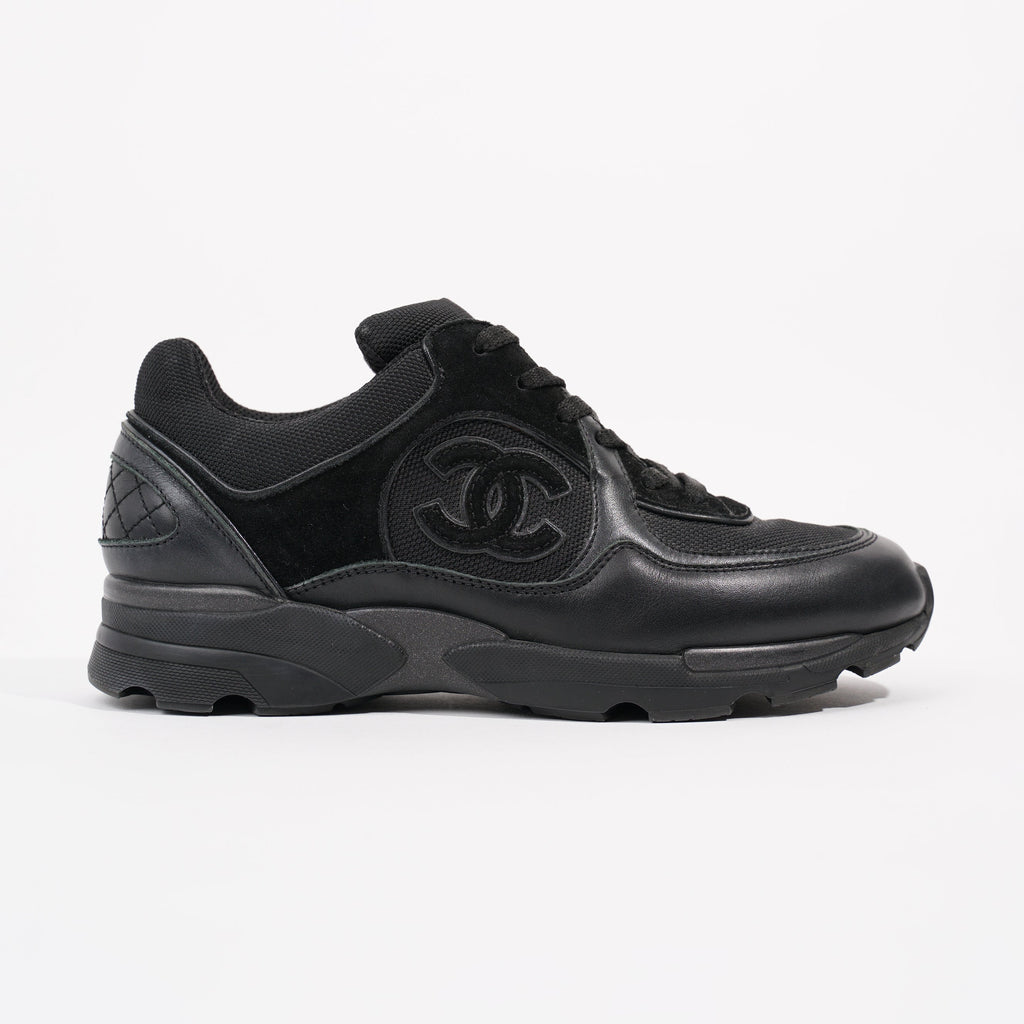 Chanel Womens CC Logo Black EU 37 / UK 4