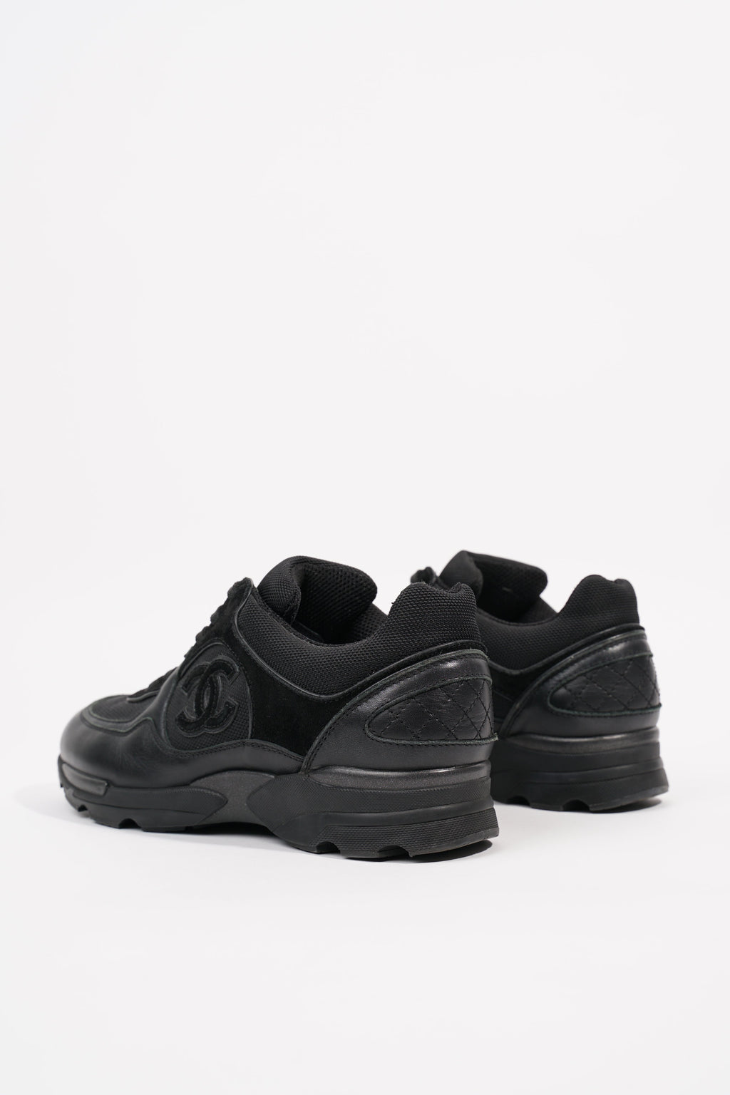 Chanel Womens CC Logo Black EU 37 / UK 4