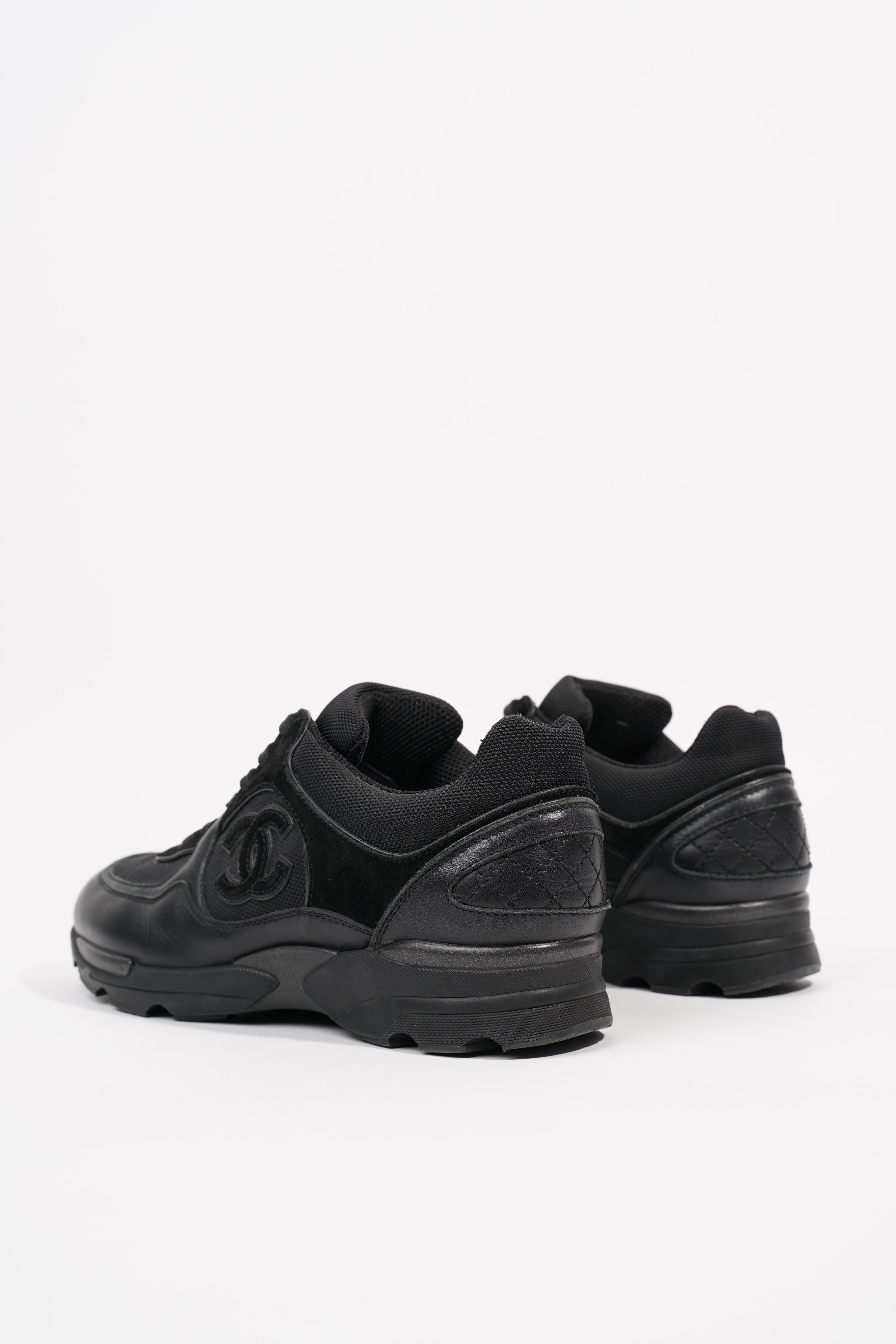 Chanel Womens CC Logo Black EU 37 / UK 4