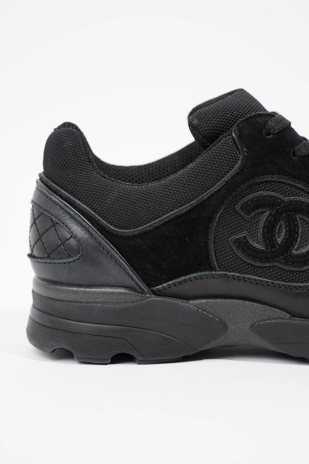 Chanel Womens CC Logo Black EU 37 / UK 4