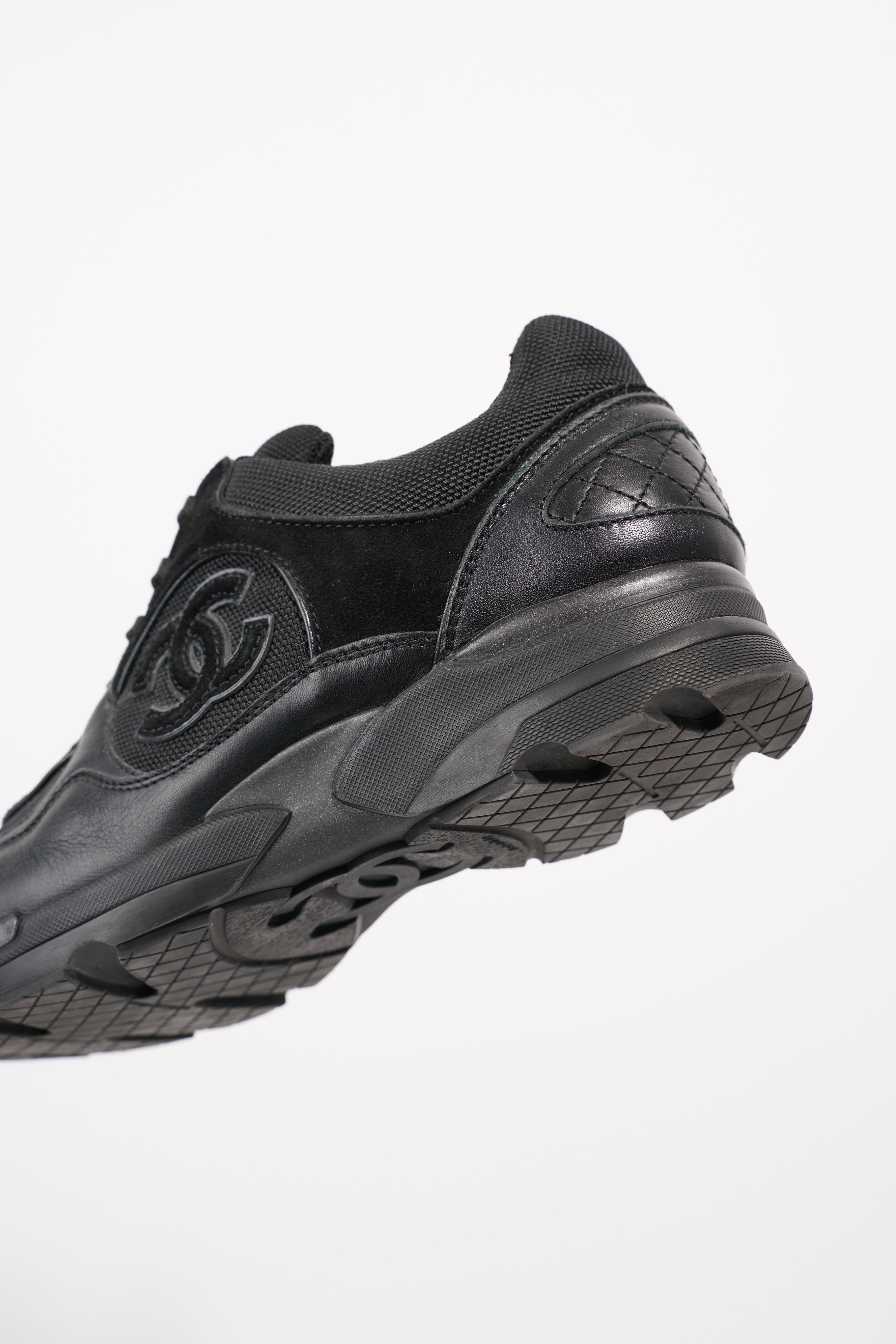 Chanel Womens CC Logo Black EU 37 / UK 4