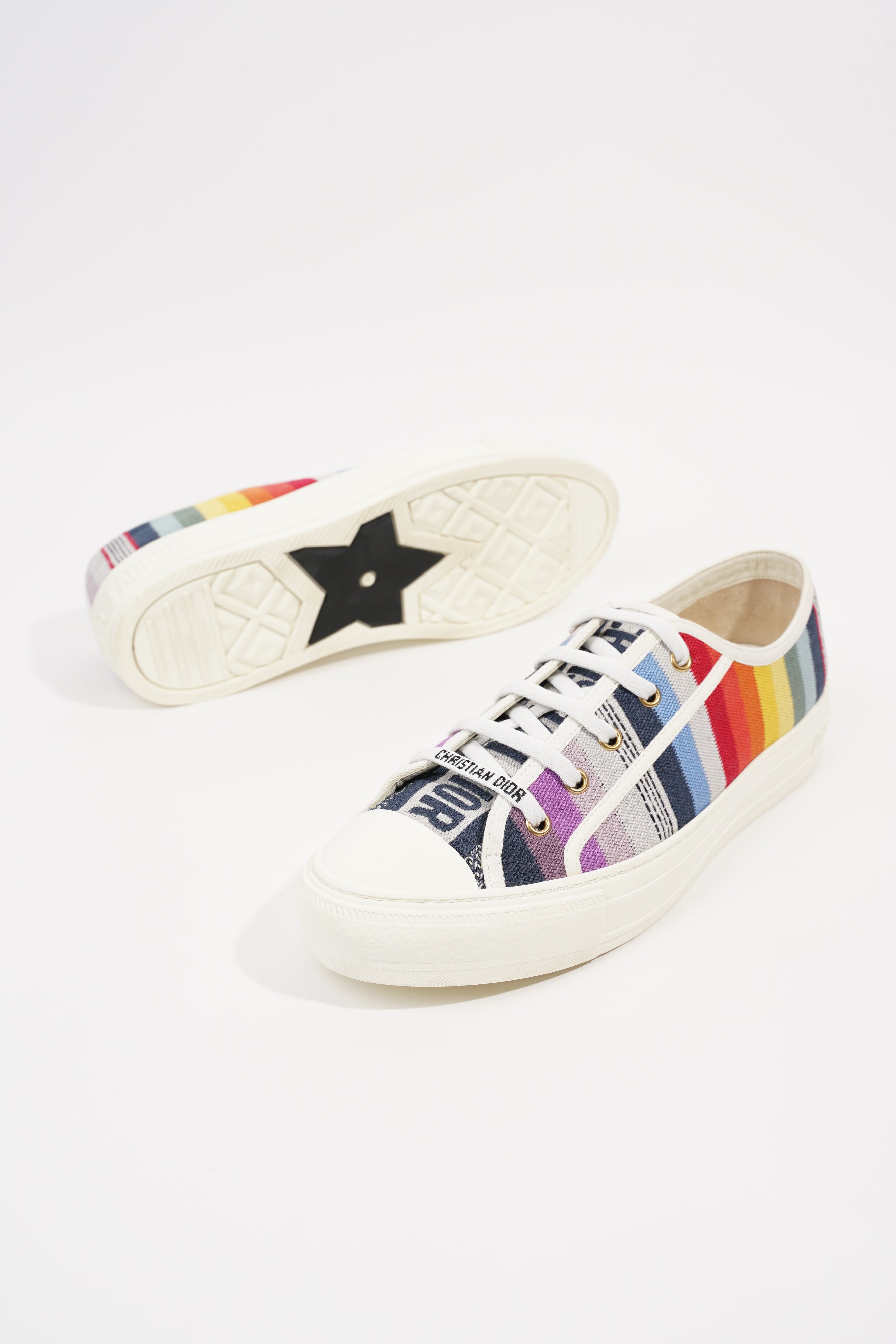 Christian Dior Womens Walk n' Dior Rainbow EU 41 / UK 8