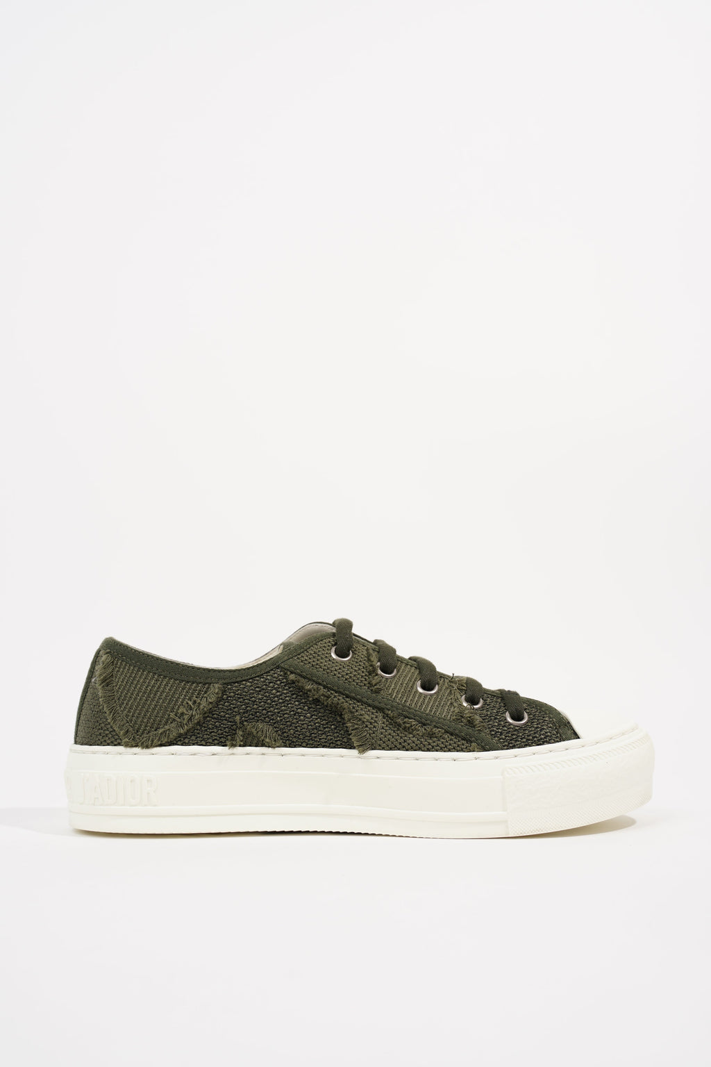 Christian Dior Womens Walk n' Dior Green / White EU 35.5 / UK 2.5