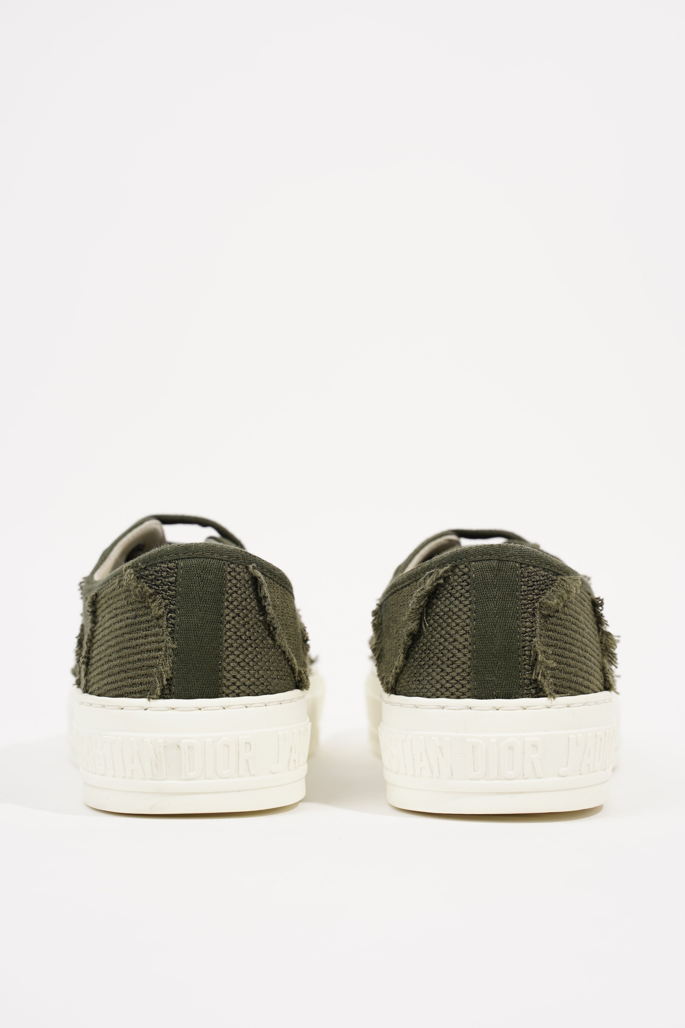 Christian Dior Womens Walk n' Dior Green / White EU 35.5 / UK 2.5