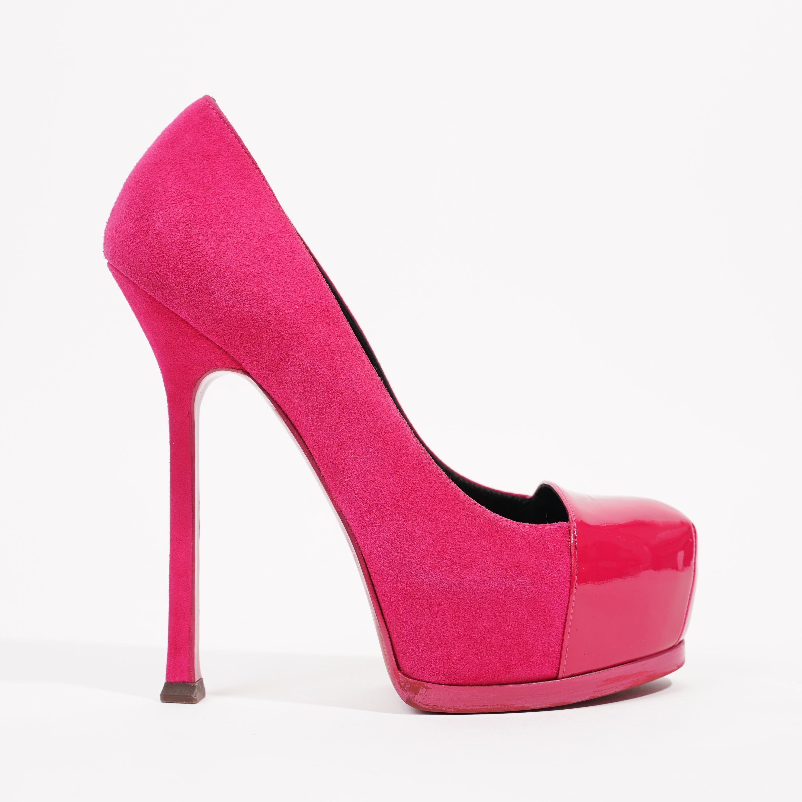 Saint Laurent Womens Tribtoo Pink EU 35 / UK 2
