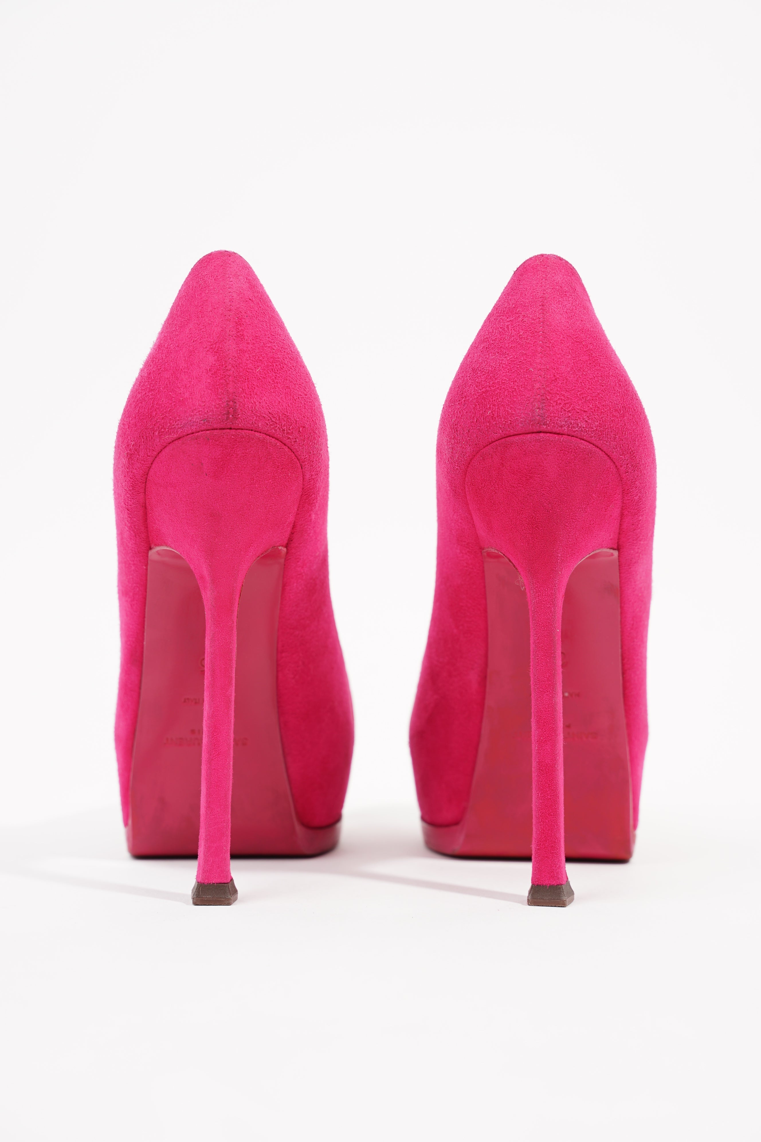 Saint Laurent Womens Tribtoo Pink EU 35 / UK 2