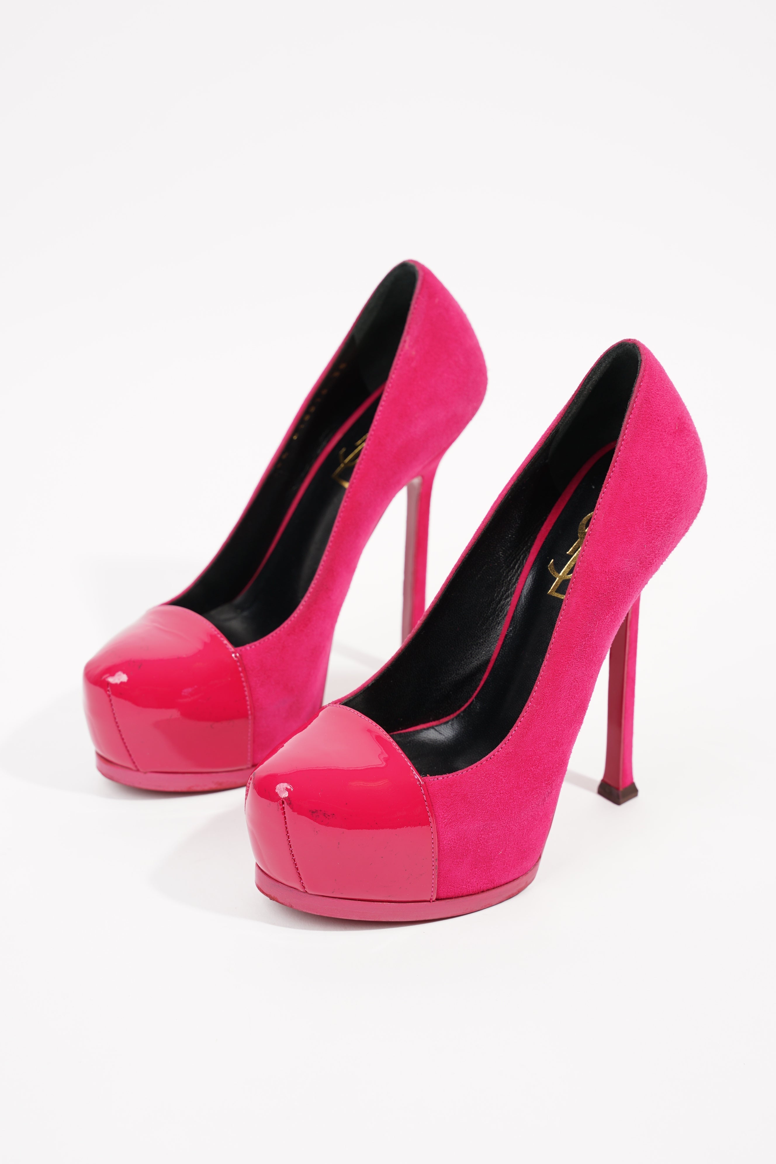 Saint Laurent Womens Tribtoo Pink EU 35 / UK 2