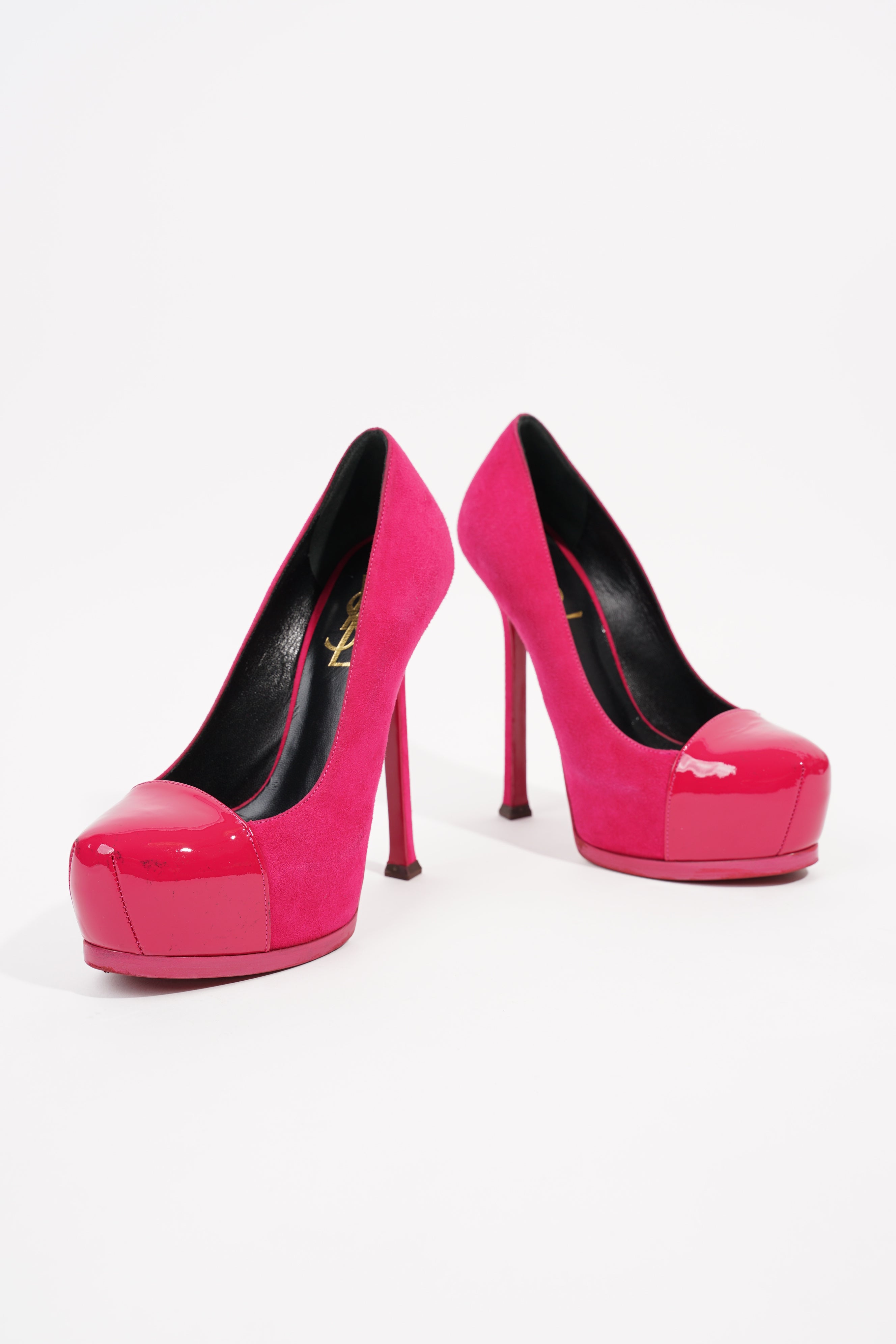 Saint Laurent Womens Tribtoo Pink EU 35 / UK 2