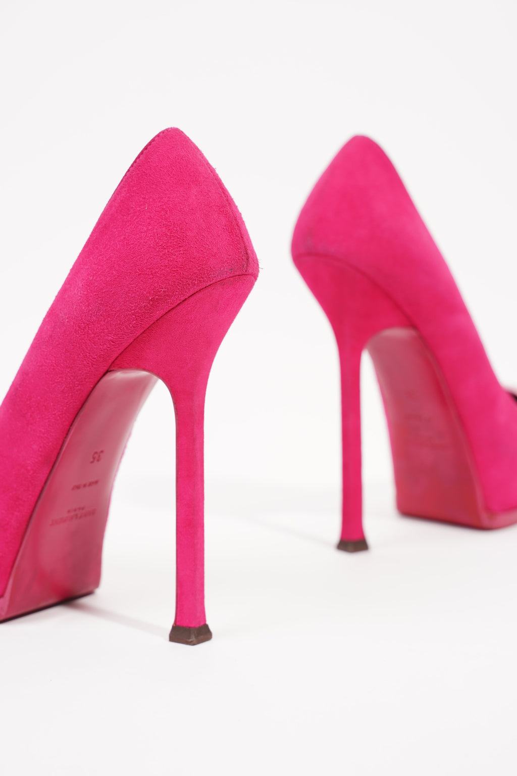 Saint Laurent Womens Tribtoo Pink EU 35 / UK 2