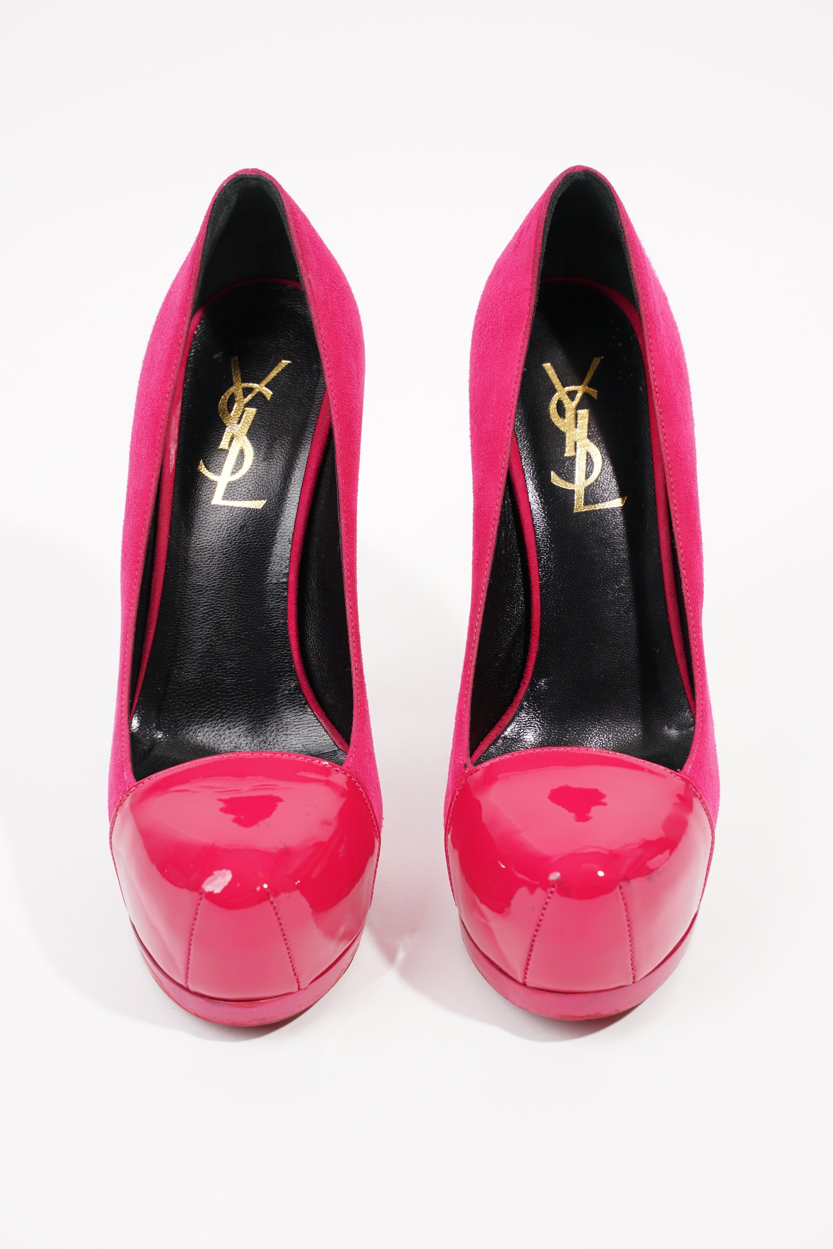 Saint Laurent Womens Tribtoo Pink EU 35 / UK 2