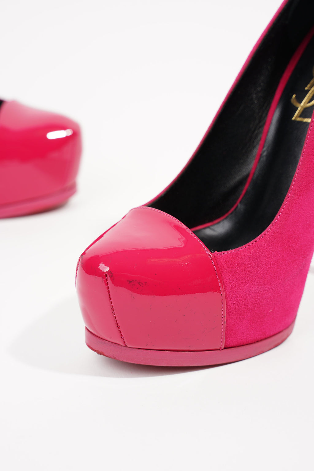Saint Laurent Womens Tribtoo Pink EU 35 / UK 2