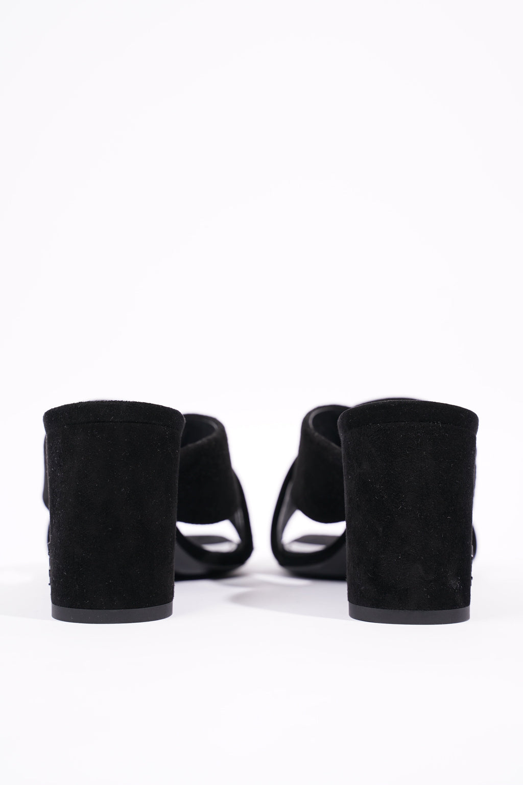 Saint Laurent Womens Lou Lou 70 Mule Black EU 38.5 / UK 5.5