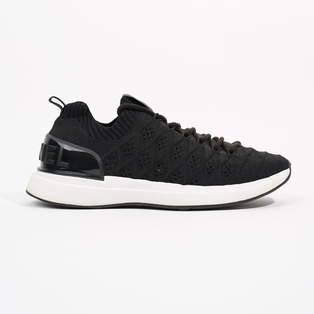 Chanel Womens Knitted Sneaker Black EU 38 / UK 5