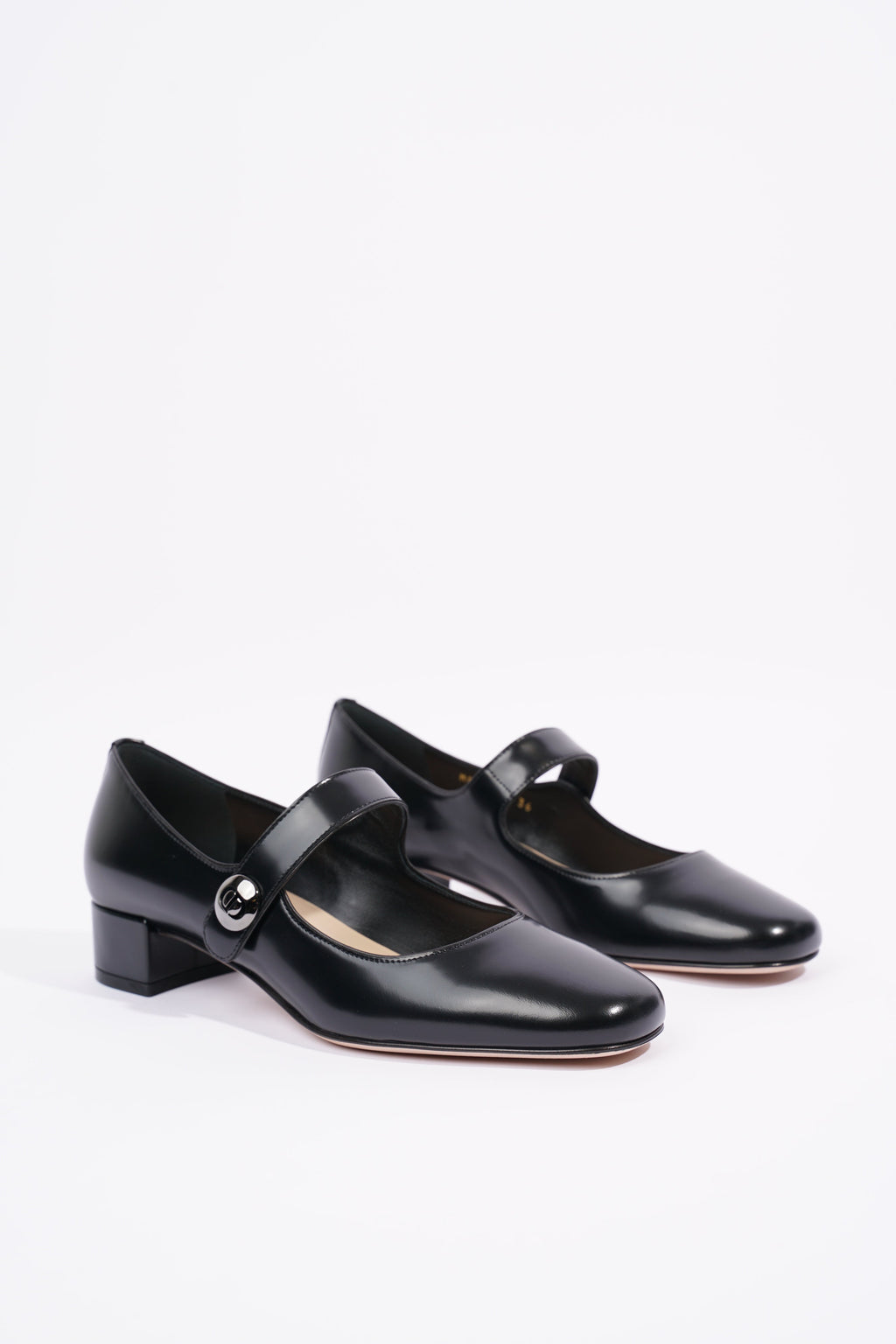 Christian Dior Womens D Doll Mary Jane Black EU 36 / UK 3