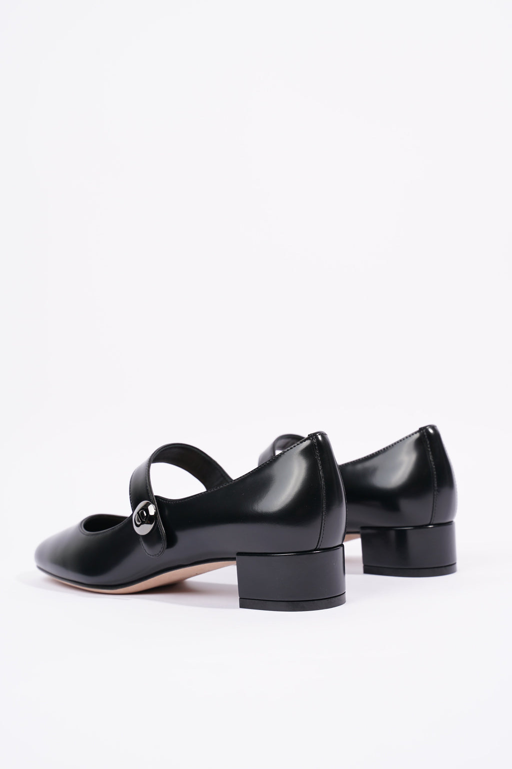 Christian Dior Womens D Doll Mary Jane Black EU 36 / UK 3