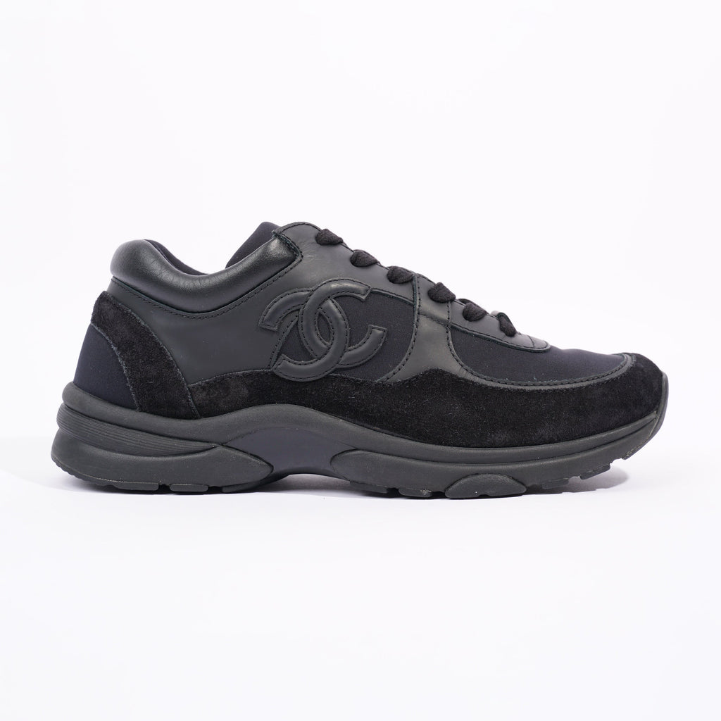 Chanel Womens CC Logo Black EU 38 / UK 5