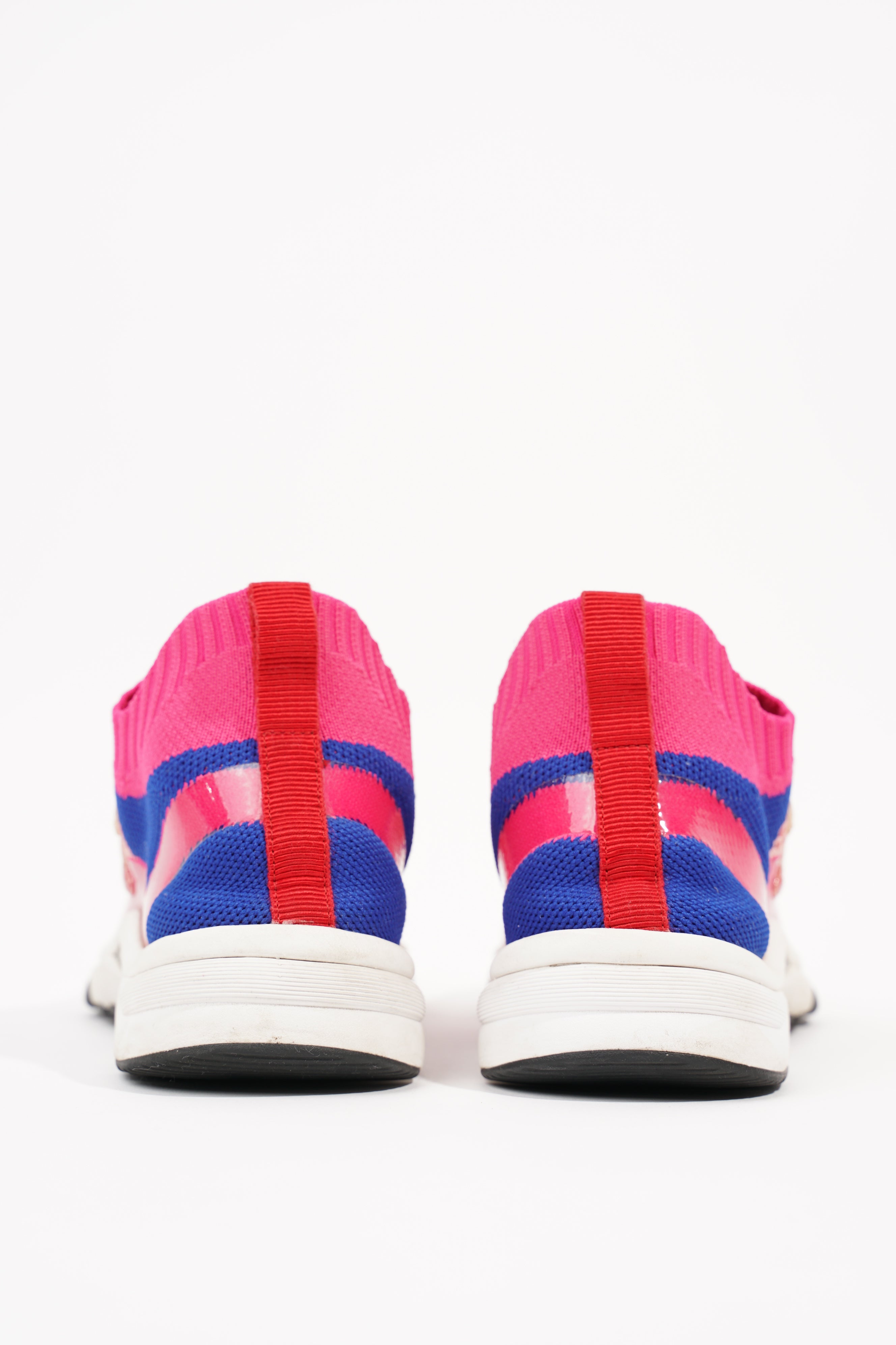 Chanel Womens CC Logo Knit Pink / Blue EU 36.5 / UK 3.5