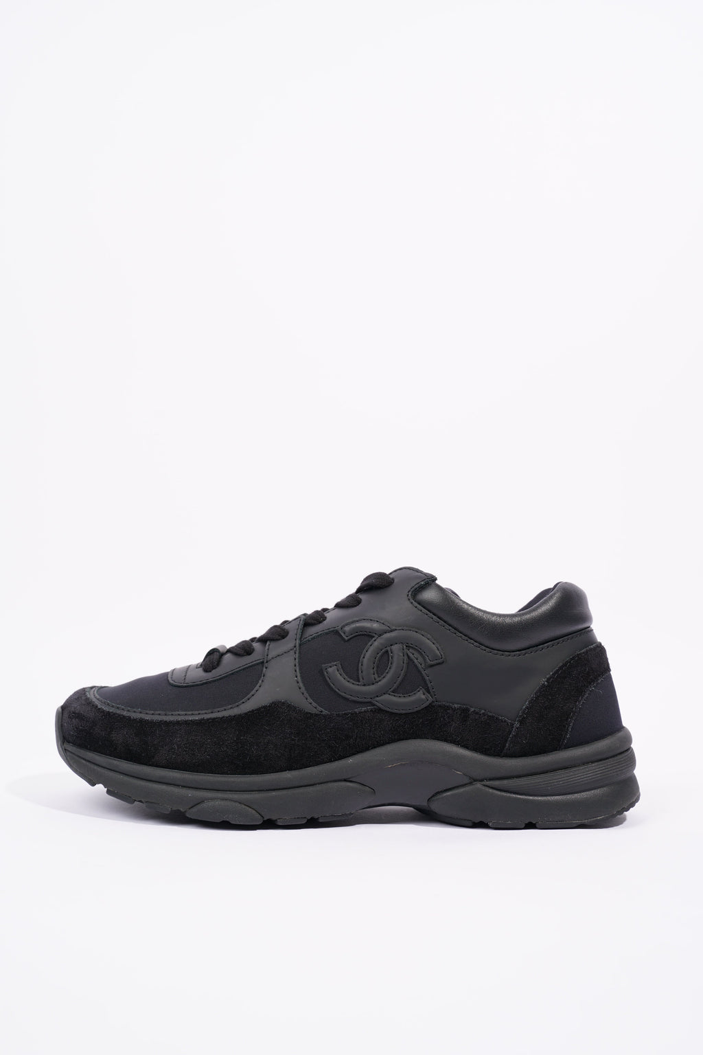 Chanel Womens CC Logo Black EU 38 / UK 5