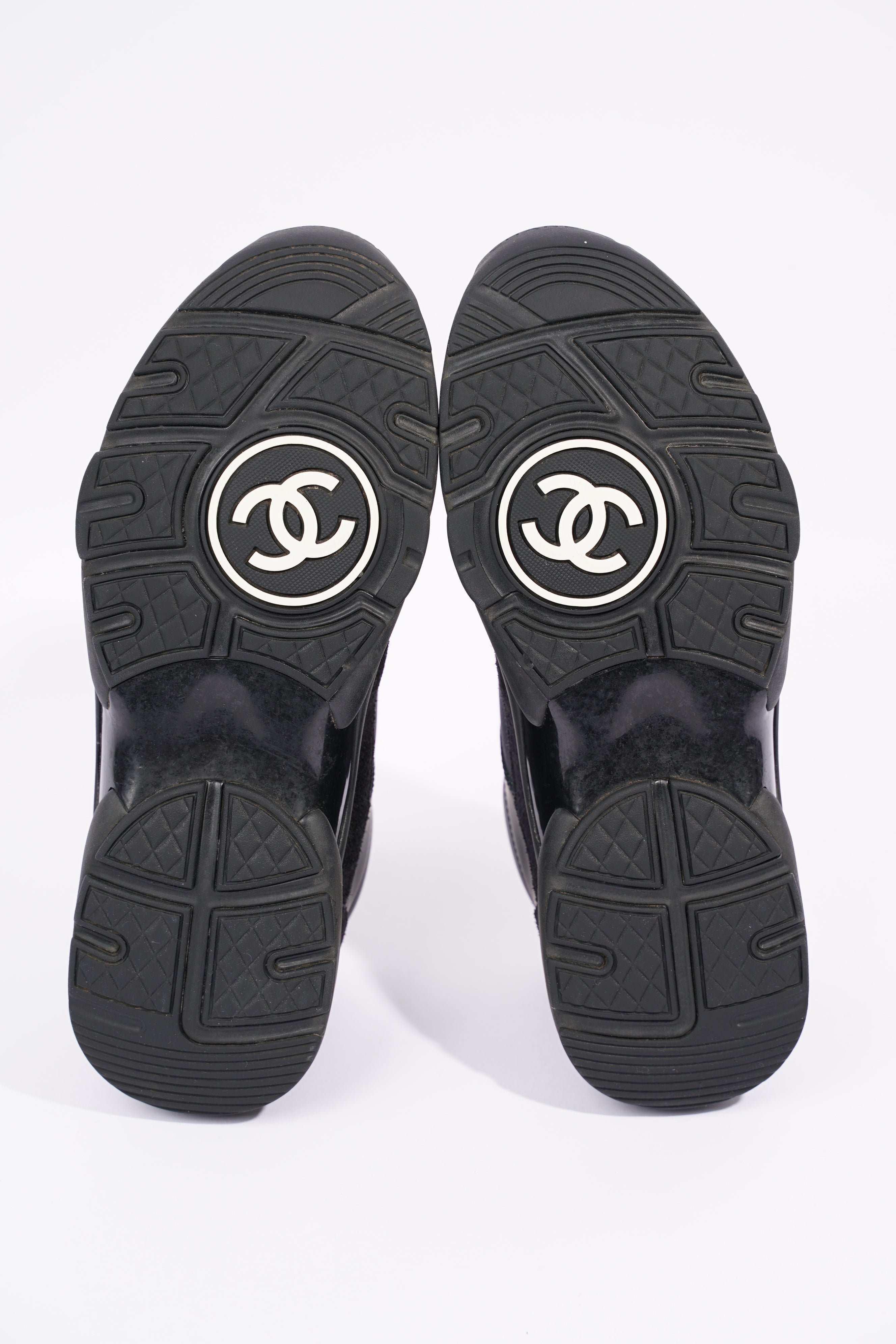 Chanel Womens CC Logo Black EU 38 / UK 5