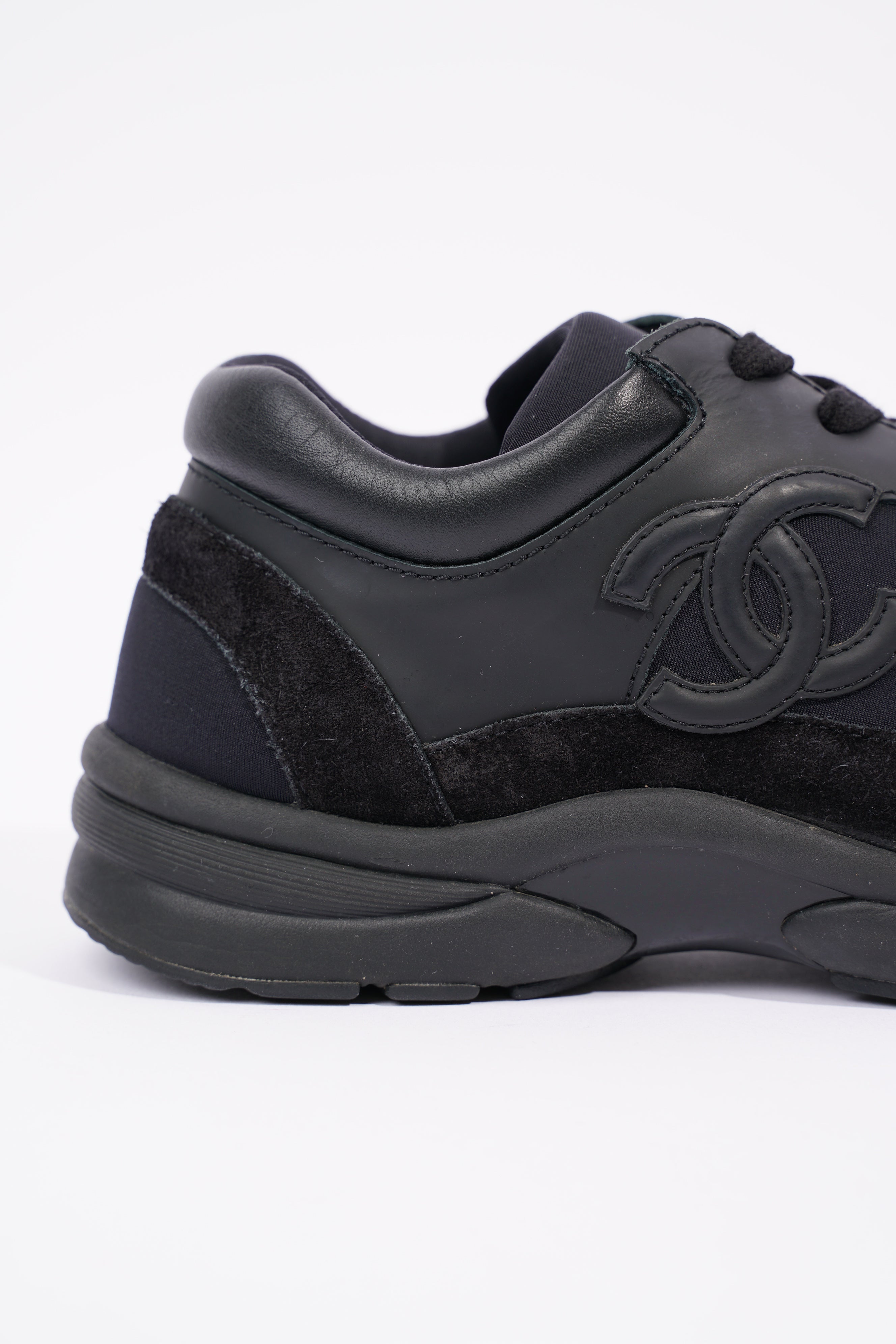 Chanel Womens CC Logo Black EU 38 / UK 5