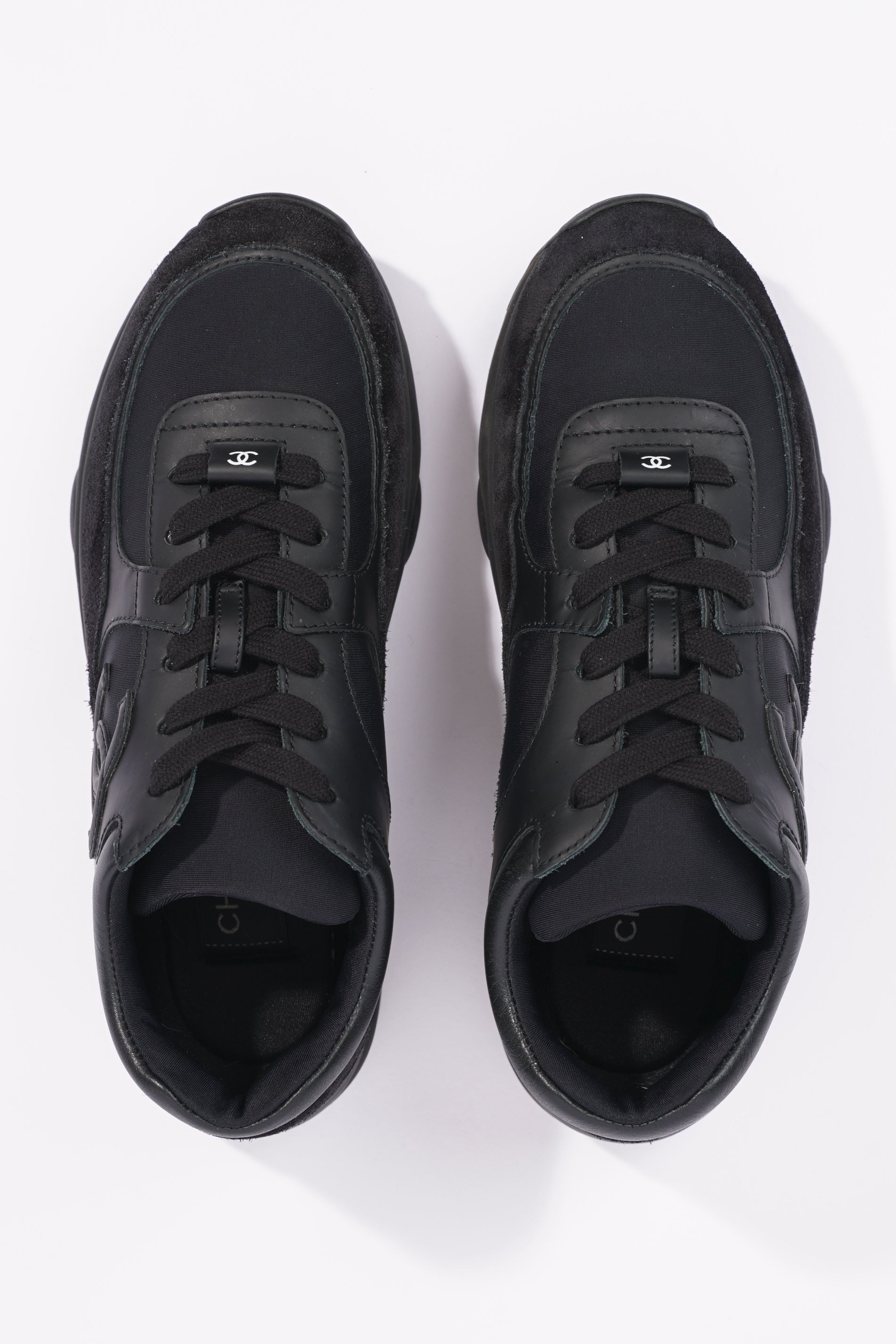 Chanel Womens CC Logo Black EU 38 / UK 5