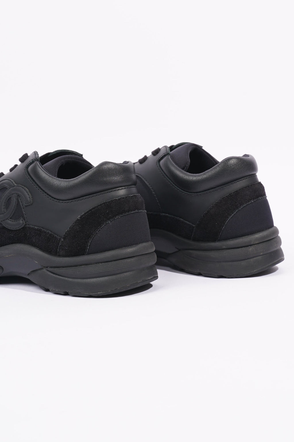 Chanel Womens CC Logo Black EU 38 / UK 5