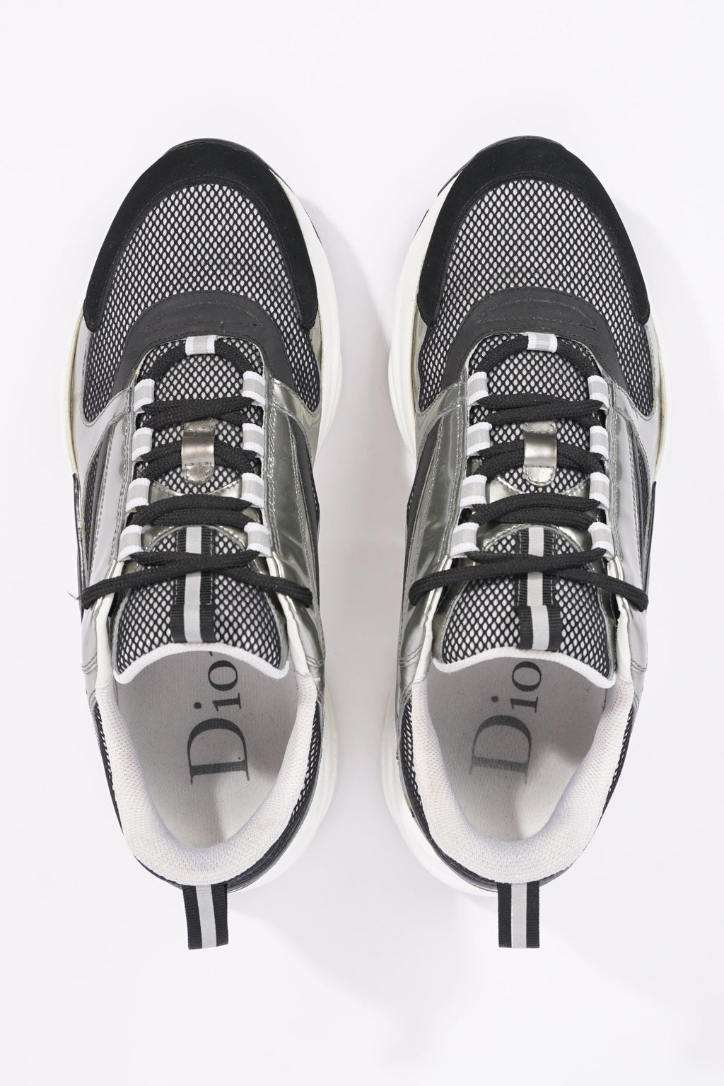 Christian Dior Mens B22 Black / Metallic EU 42 / UK 8