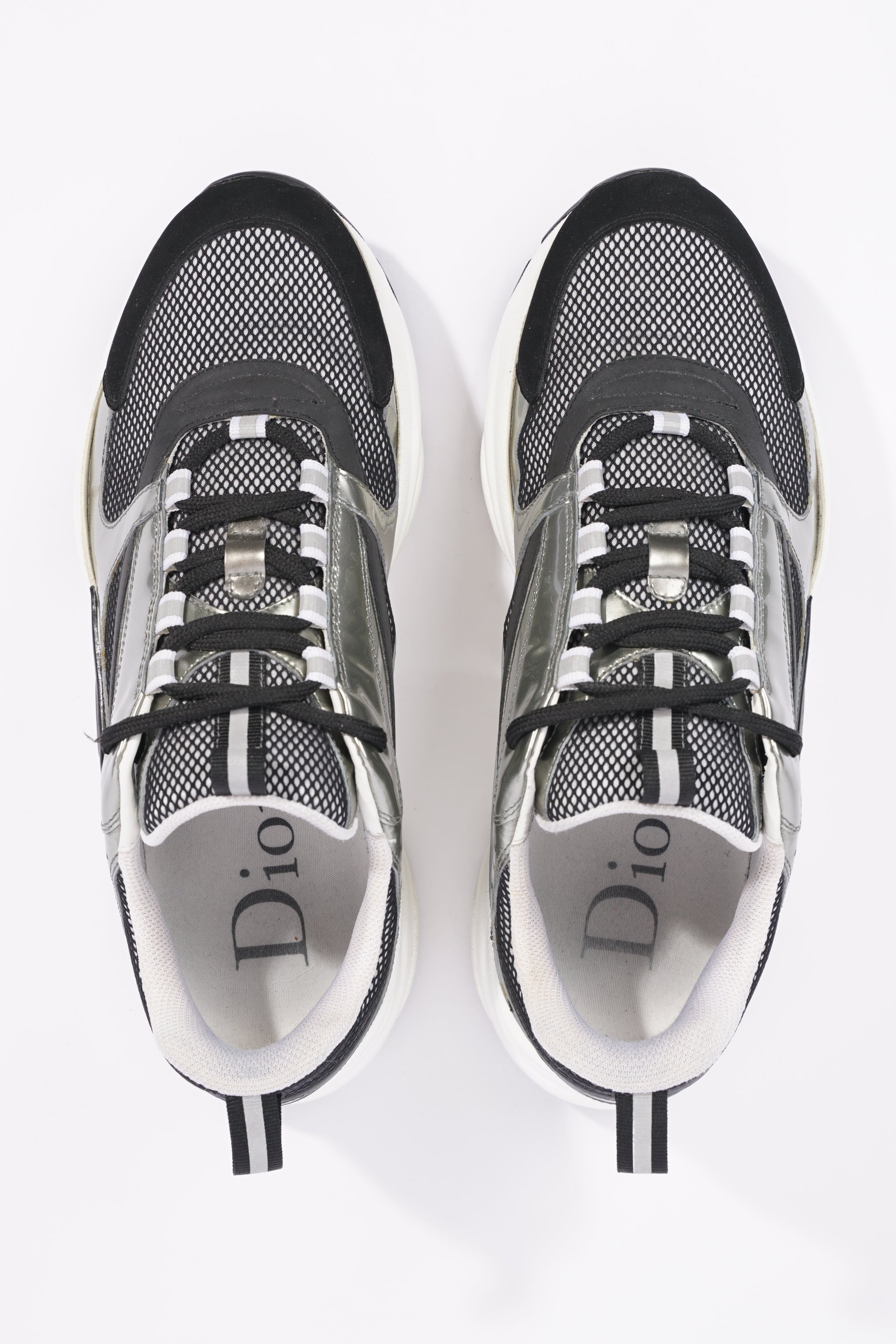 Christian Dior Mens B22 Black / Metallic EU 42 / UK 8