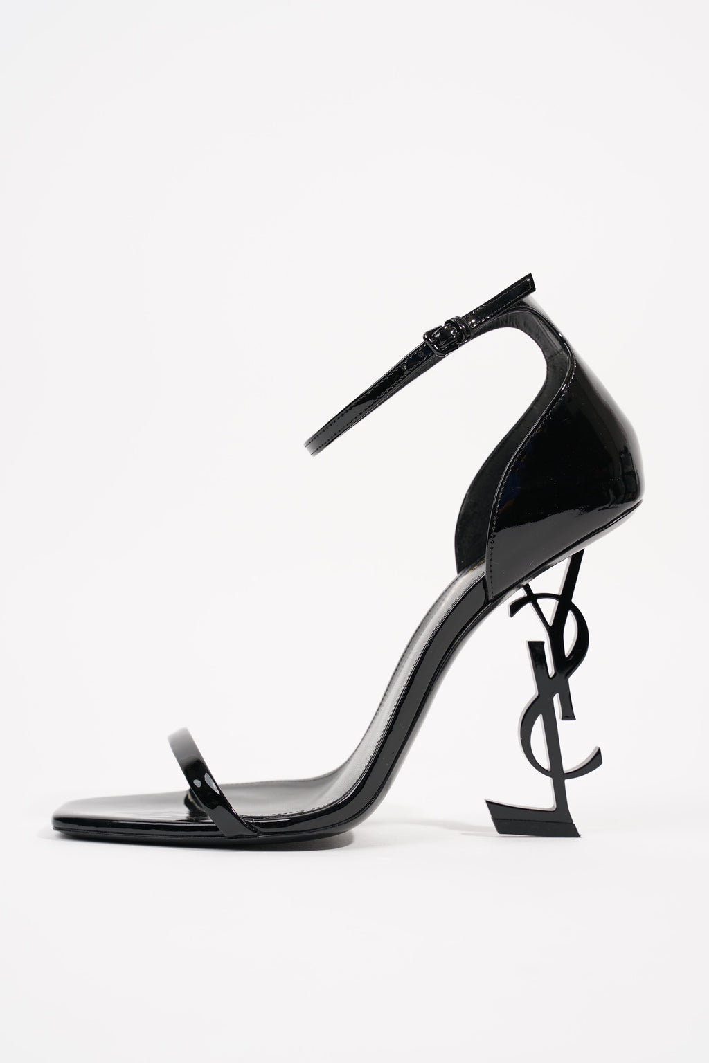 Saint Laurent Womens Opyum 110 Patent Black EU 40 / UK 7