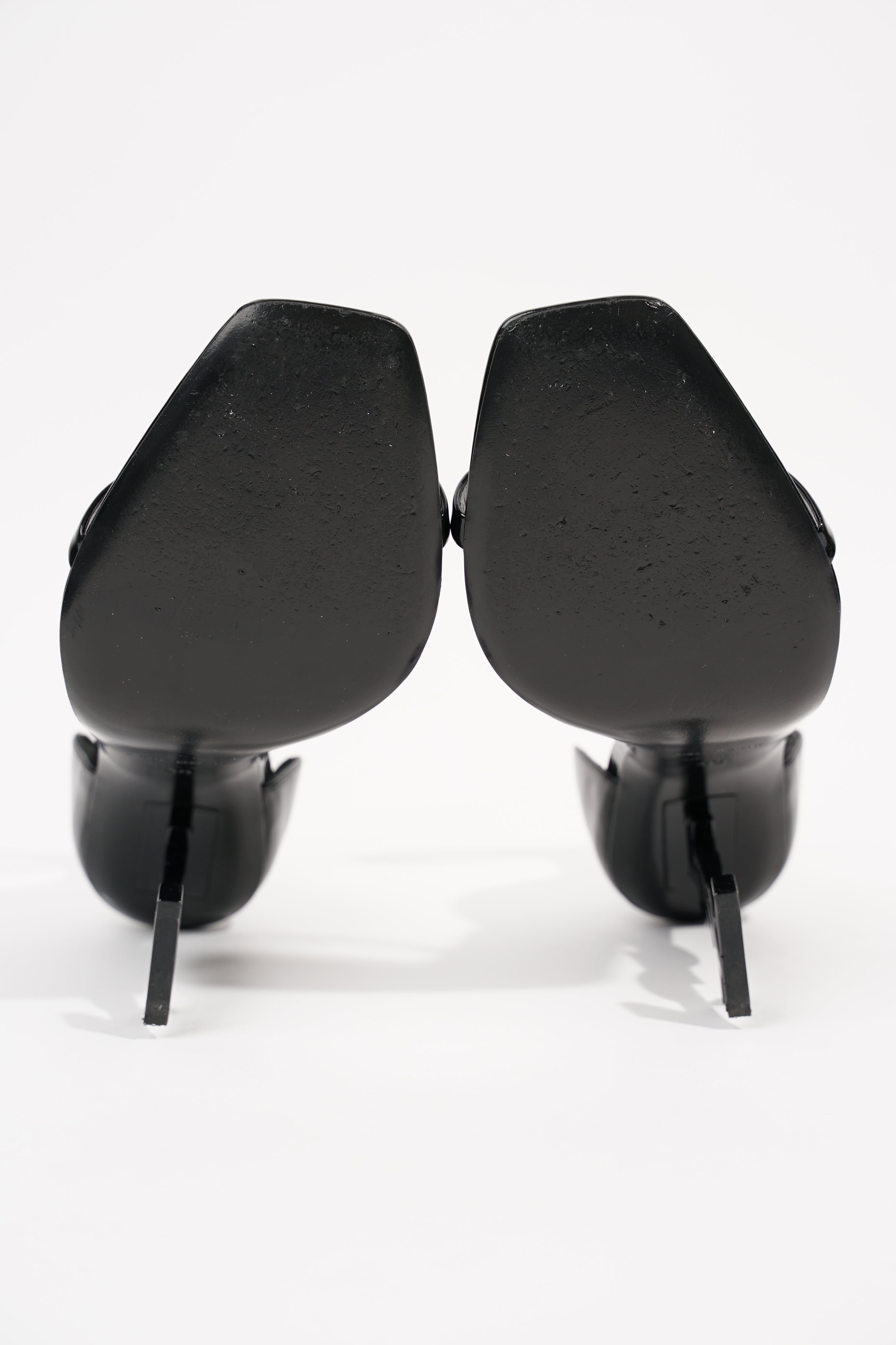 Saint Laurent Womens Opyum 110 Patent Black EU 40 / UK 7