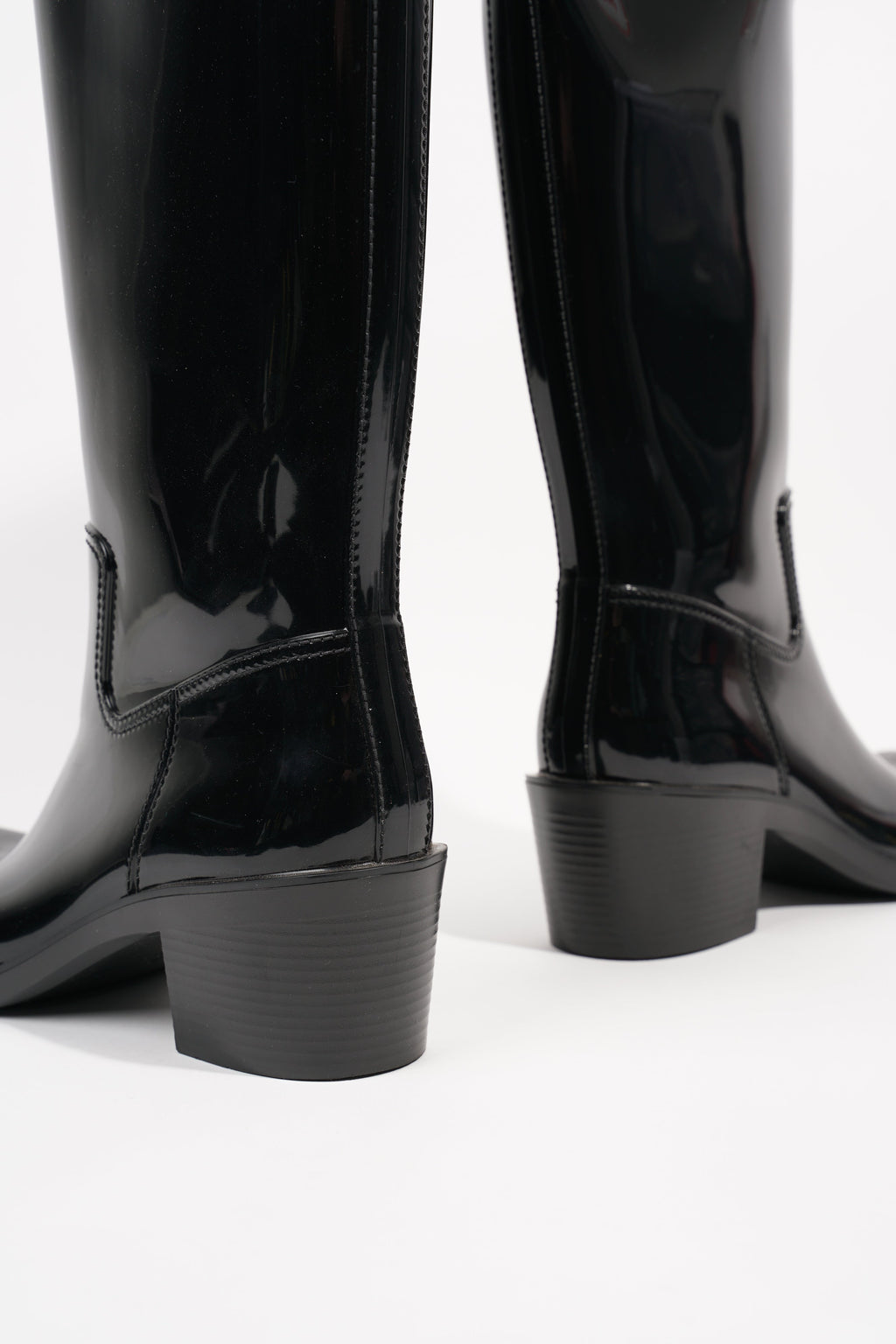 Gucci Womens GG Rainboot Black EU 40 / UK 7