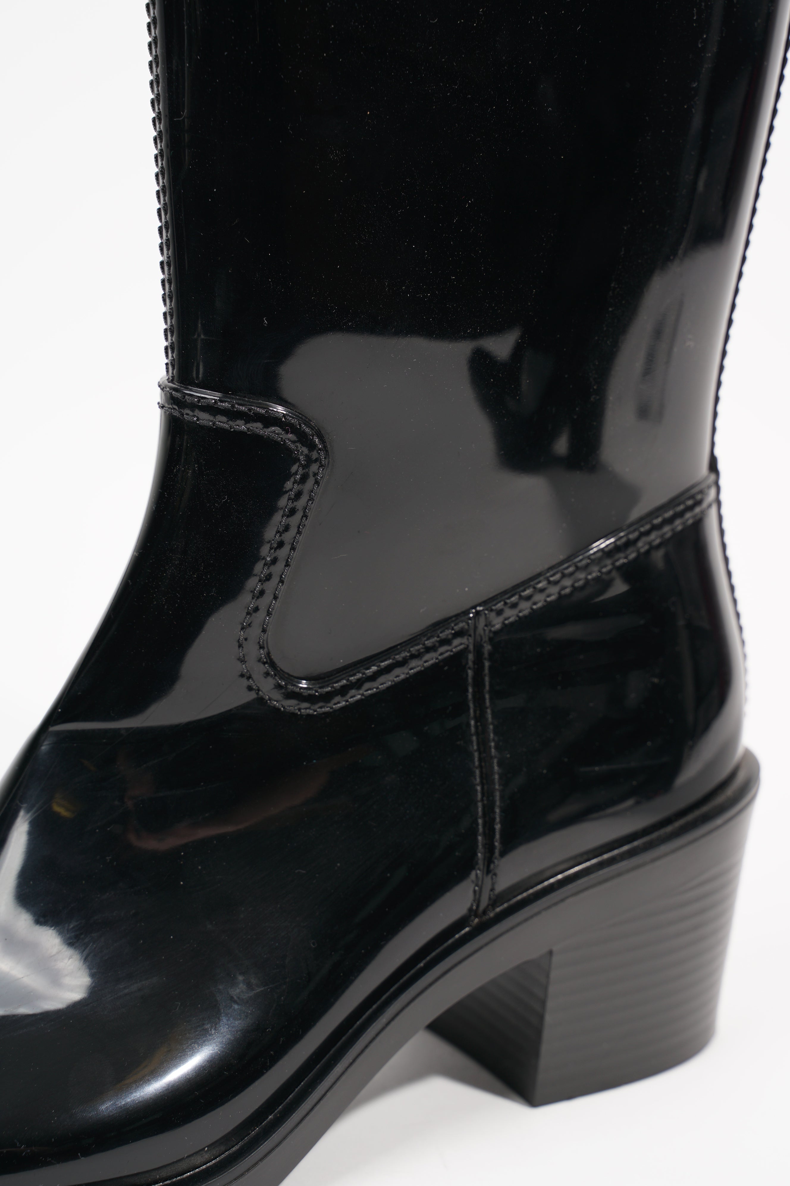 Gucci Womens GG Rainboot Black EU 40 / UK 7