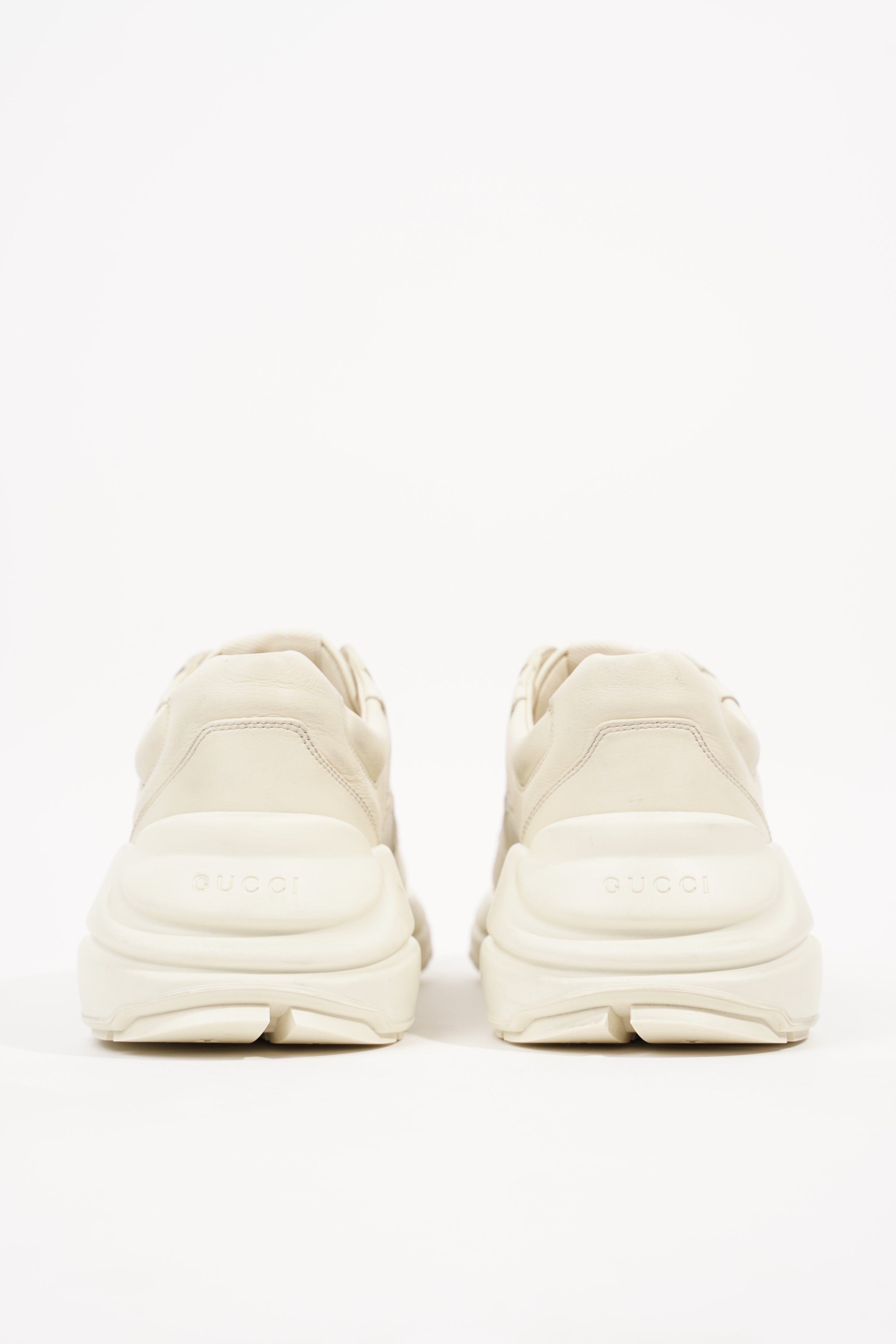 Gucci Mens Rhyton Sneaker Ivory EU 41 / UK 7