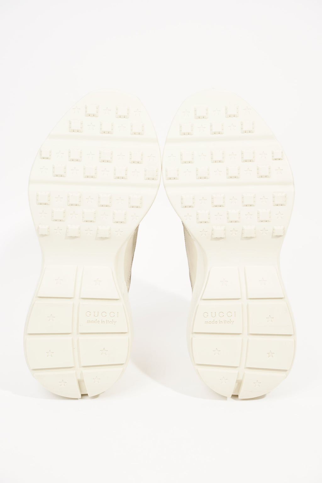 Gucci Mens Rhyton Sneaker Ivory EU 41 / UK 7