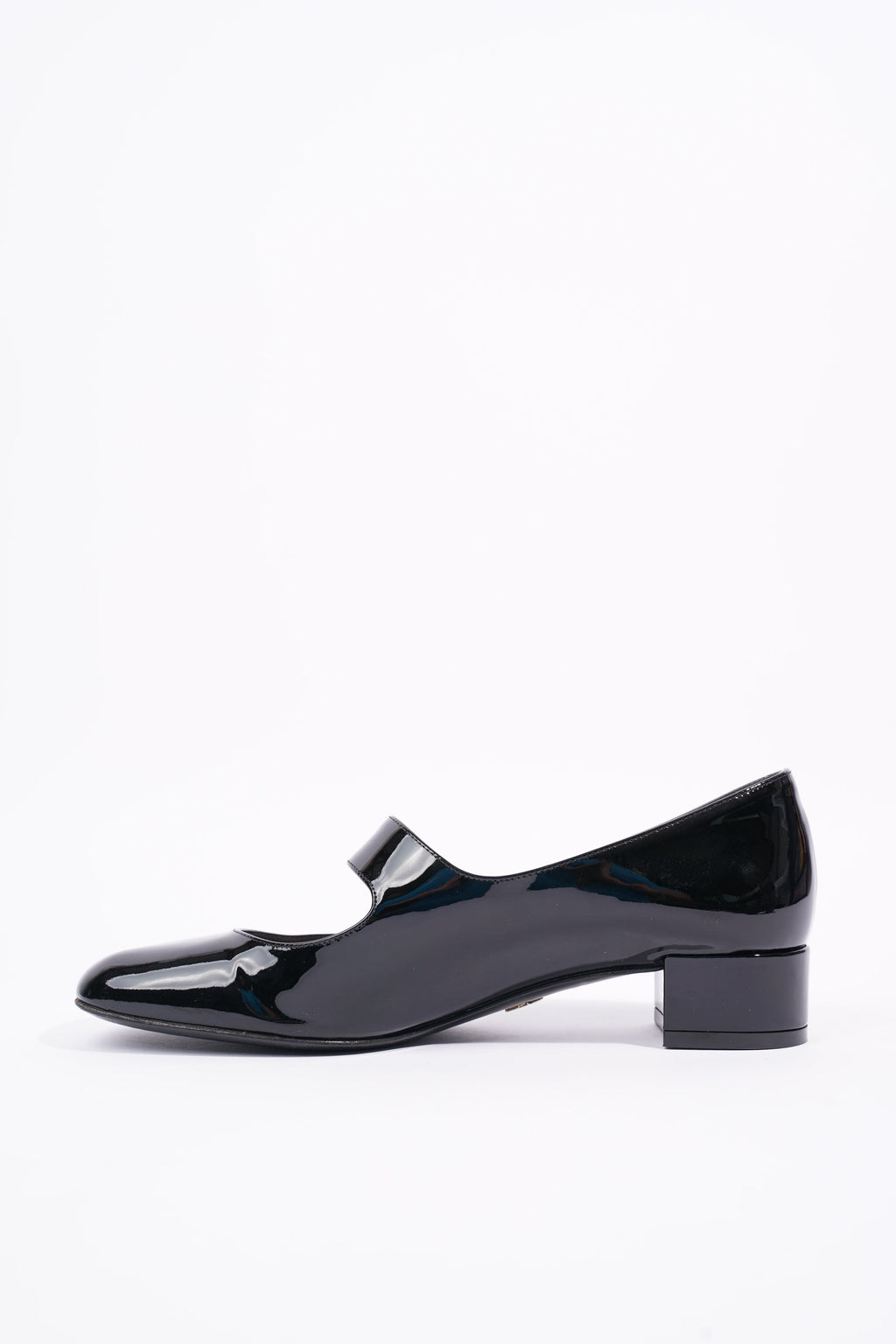 Christian Dior Womens Baby D Patent Black EU 36 / UK 3
