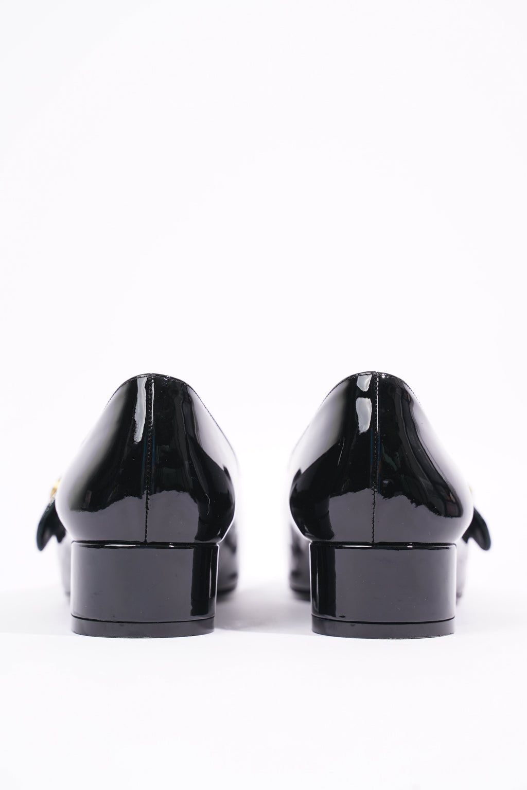 Christian Dior Womens Baby D Patent Black EU 36 / UK 3