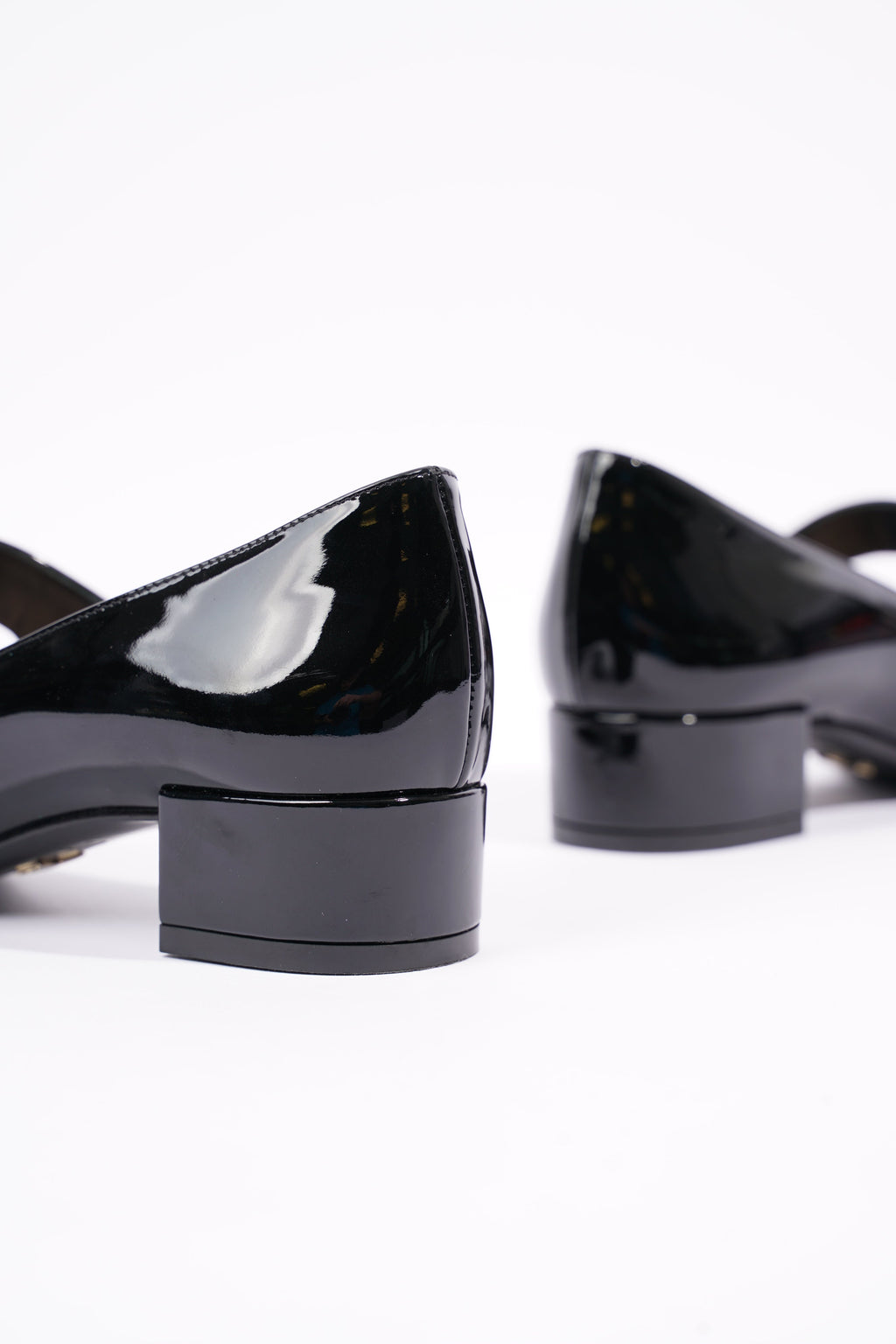 Christian Dior Womens Baby D Patent Black EU 36 / UK 3