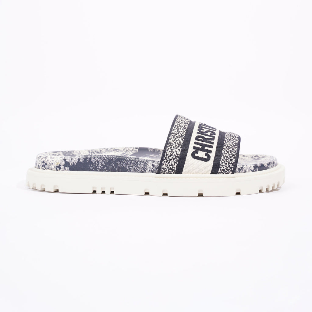 Christian Dior Womens Dway Sandals Oblique EU 38 / UK 5